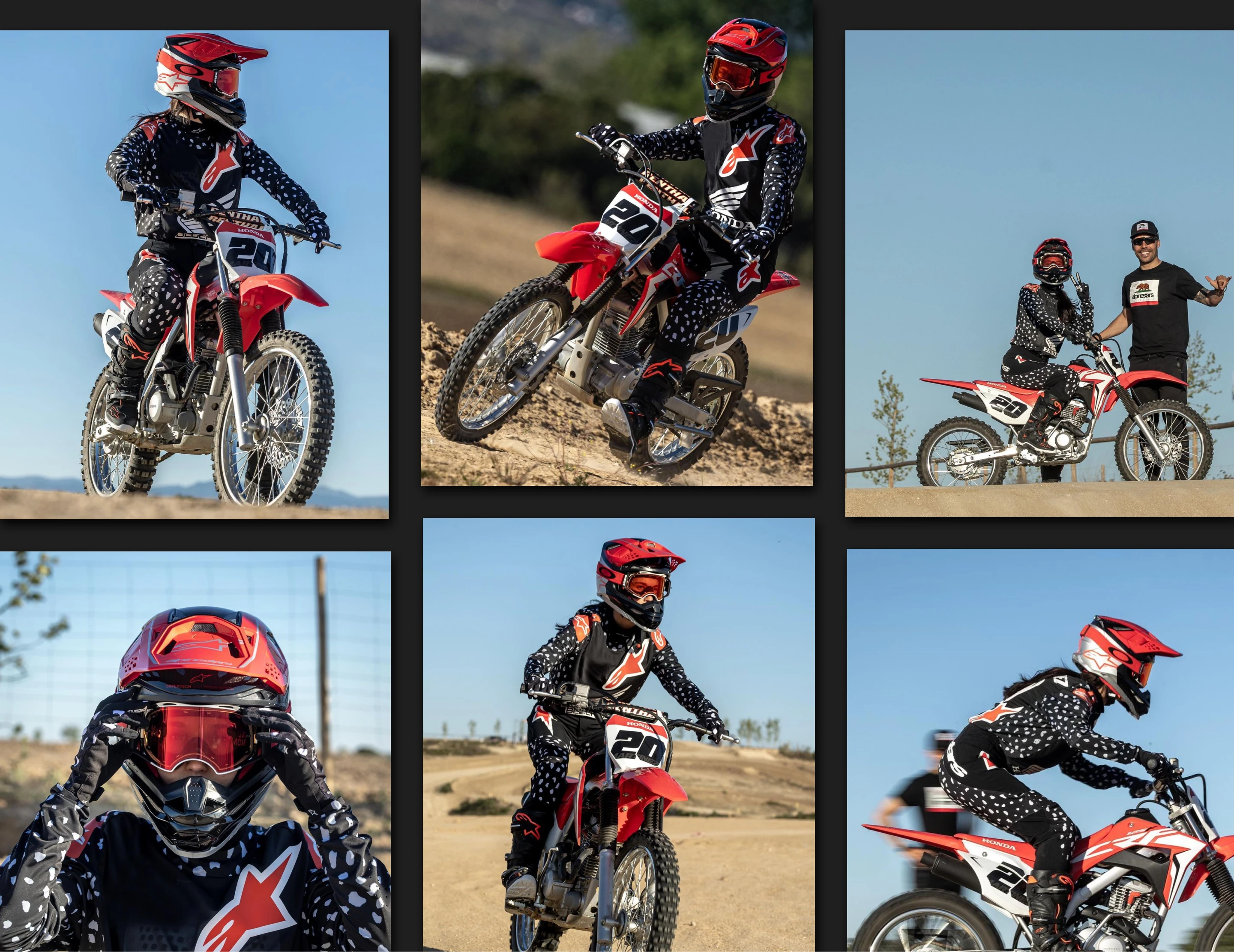 E-commerce | Landing page of Enduro bike by Honda — Изображение №5 — Интерфейсы на Dprofile