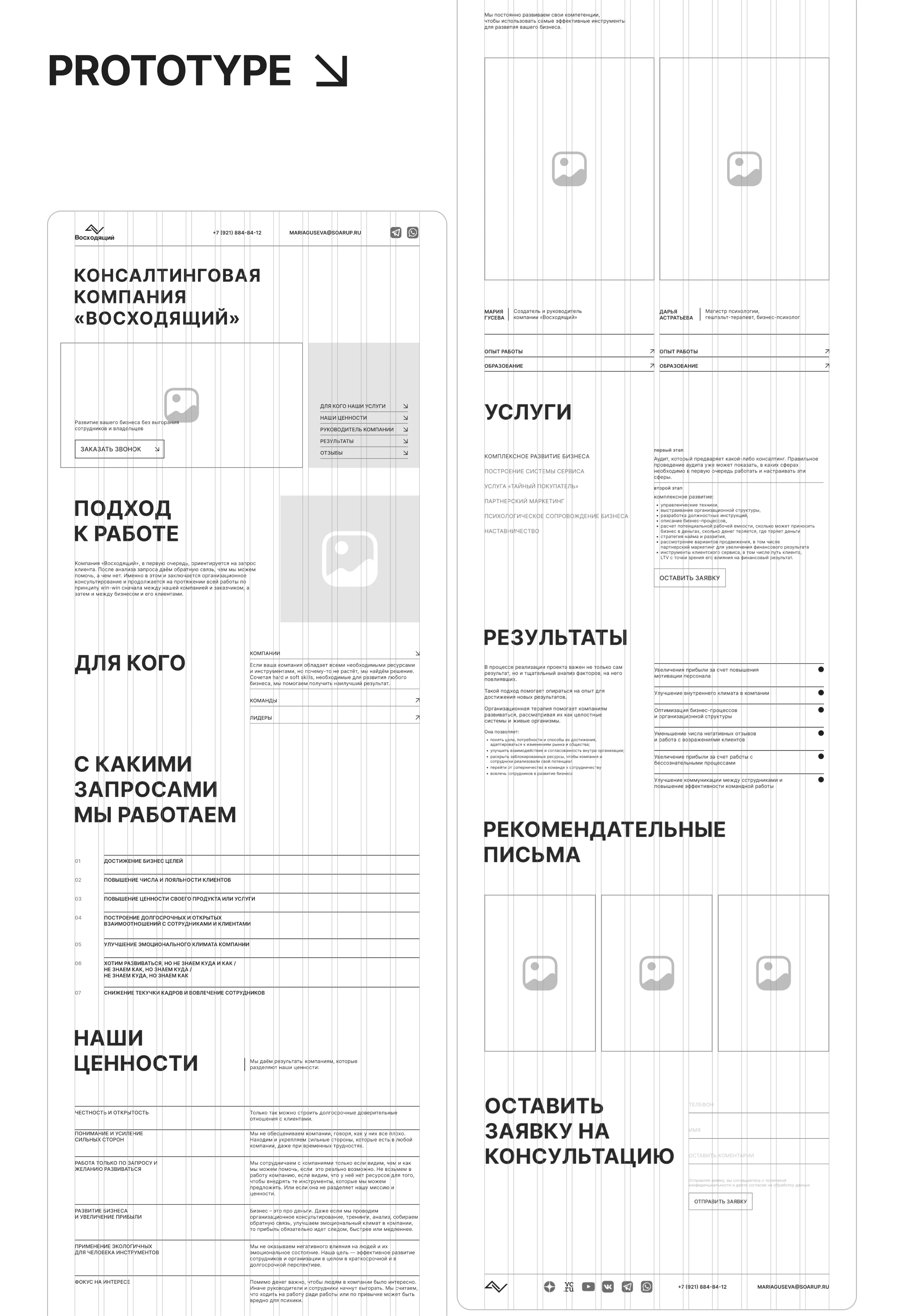 SOURUP – Landing page for consulting company — Изображение №5 — Интерфейсы на Dprofile