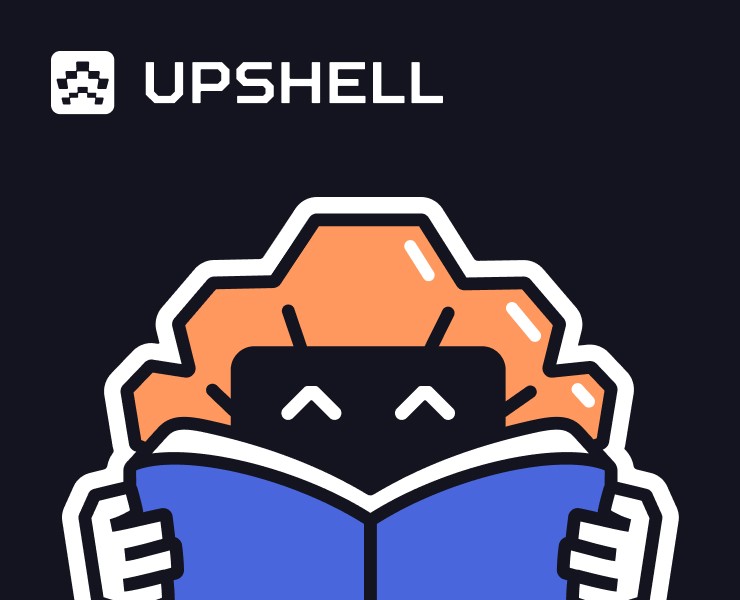 UPSHELL образовательная онлайн платформа — Брендинг на Dprofile