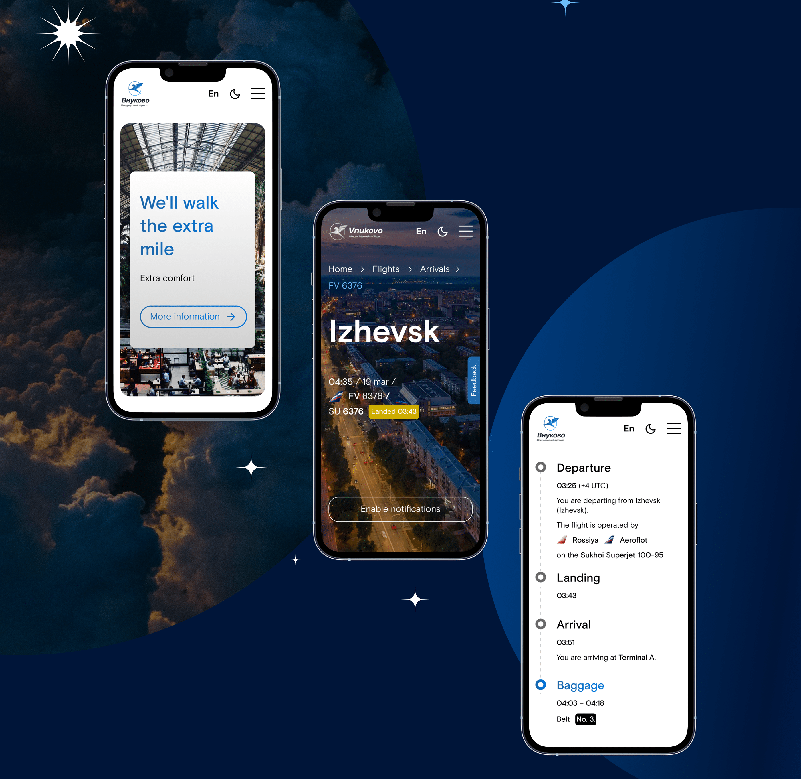 VNUKOVO Airport website redesign — Изображение №10 — Интерфейсы, Брендинг, Иллюстрация на Dprofile