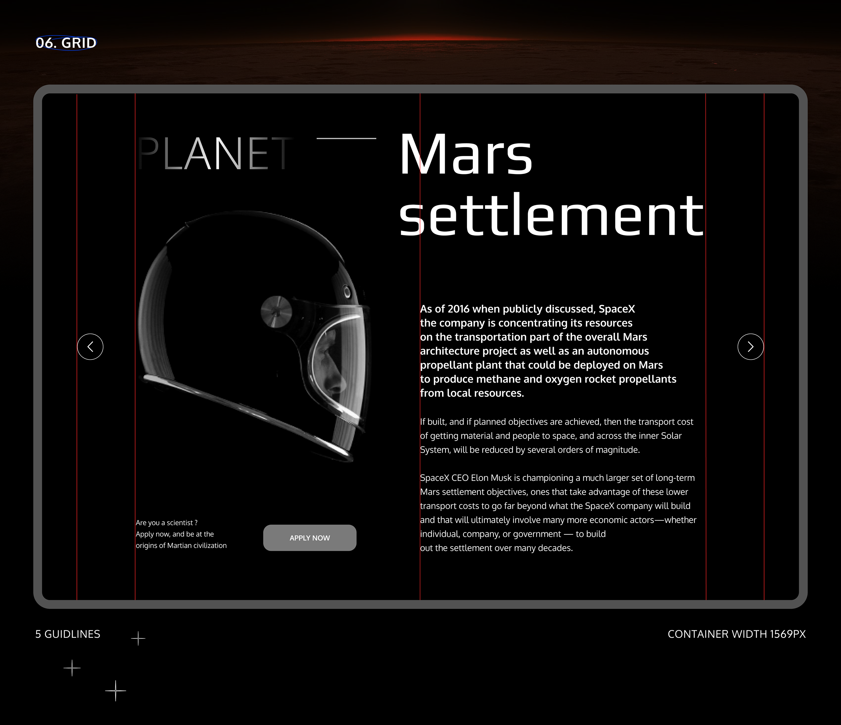 Mars & Beyond — Изображение №7 — Интерфейсы, Брендинг на Dprofile