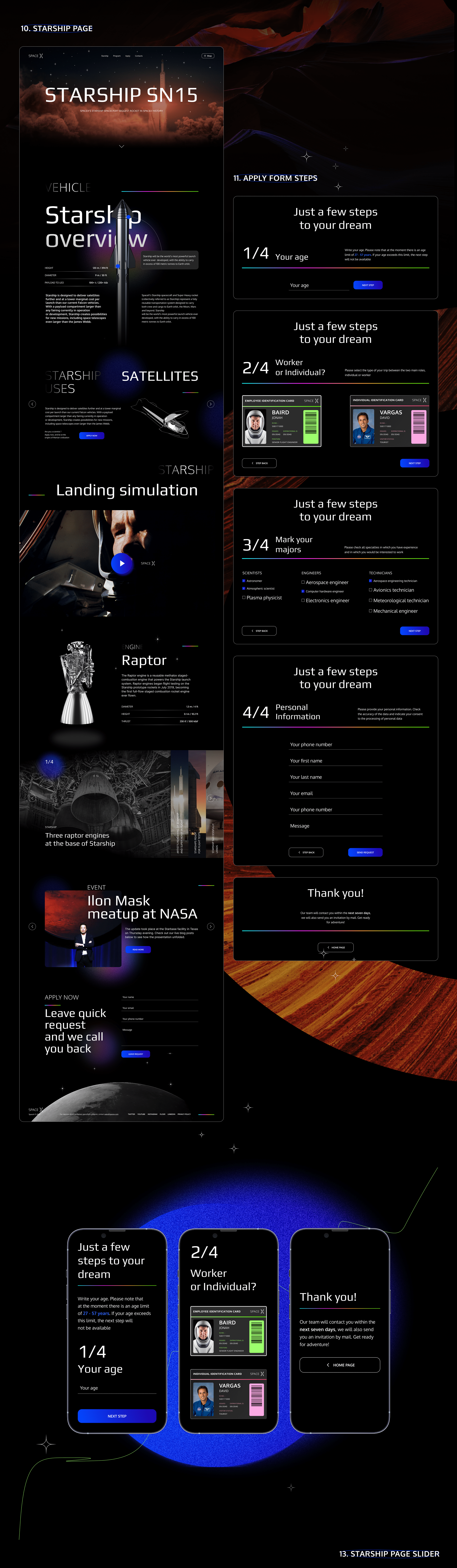 Mars & Beyond — Изображение №11 — Интерфейсы, Брендинг на Dprofile
