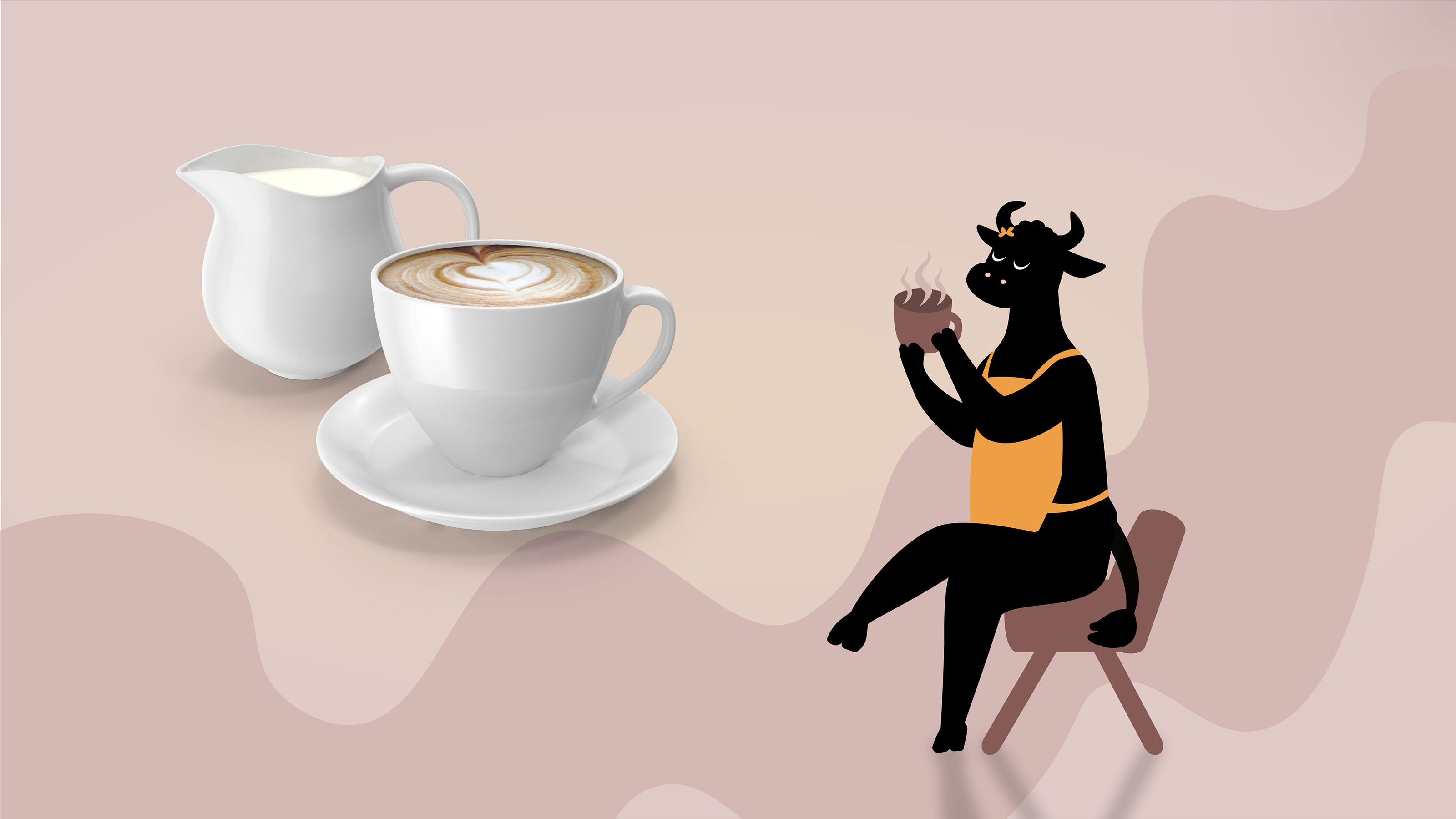 Cow milk products. Branding and packaging — Изображение №4 — Брендинг, Иллюстрация на Dprofile