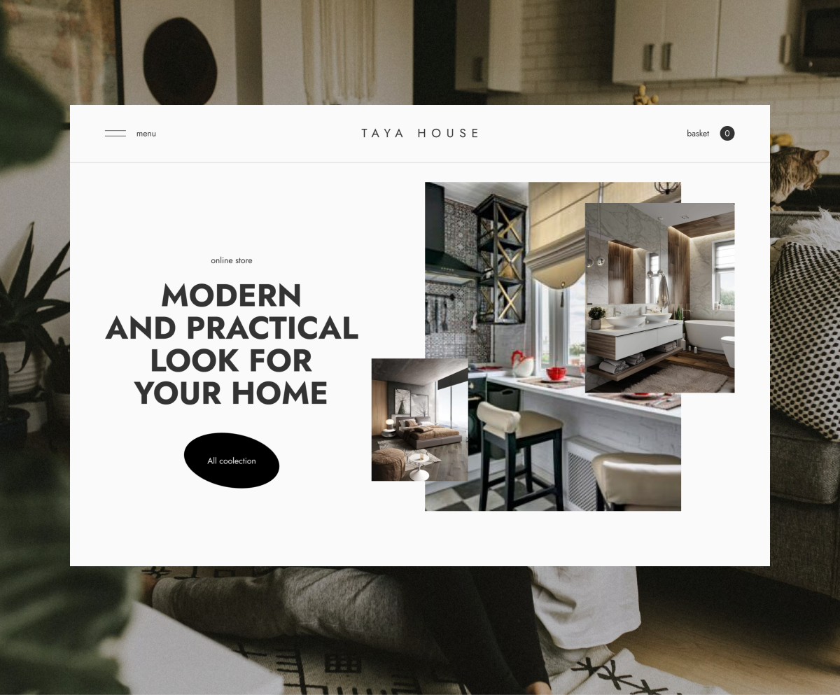Online store TAYA HOME — Изображение №4 — Интерфейсы на Dprofile