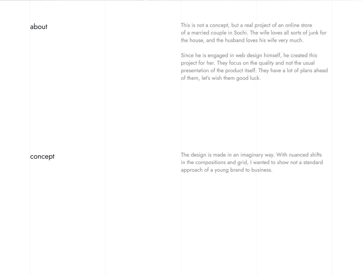 Online store TAYA HOME — Изображение №3 — Интерфейсы на Dprofile