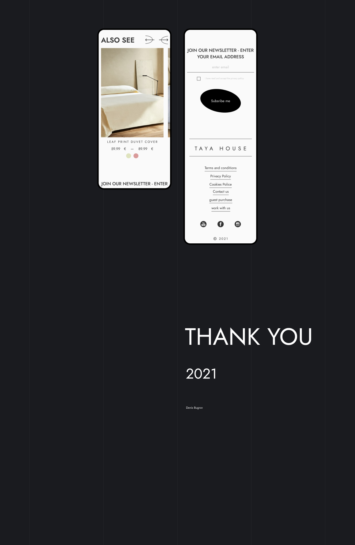 Online store TAYA HOME — Изображение №13 — Интерфейсы на Dprofile