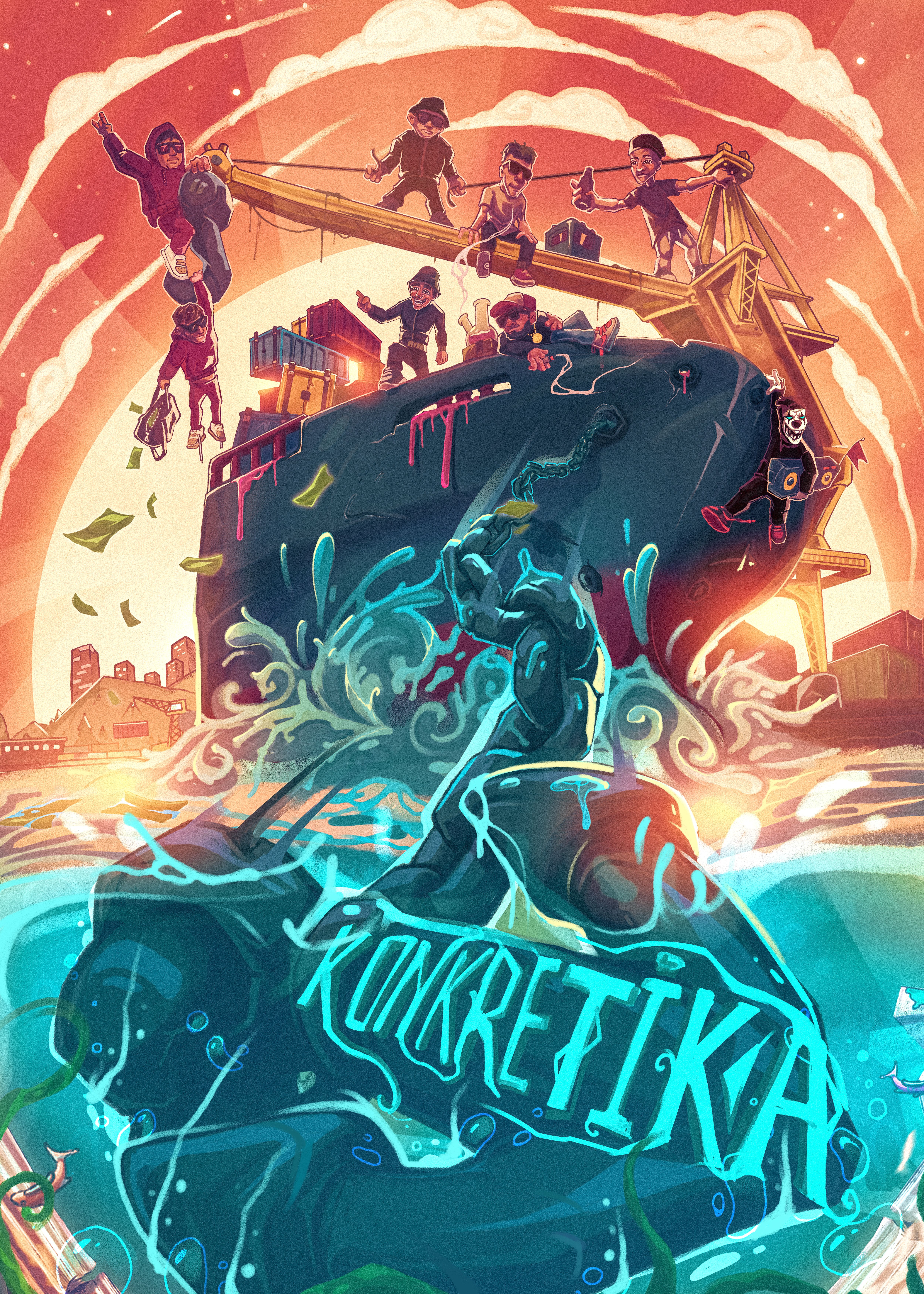 KONKRETIKA — Изображение №3 — Брендинг, Иллюстрация на Dprofile