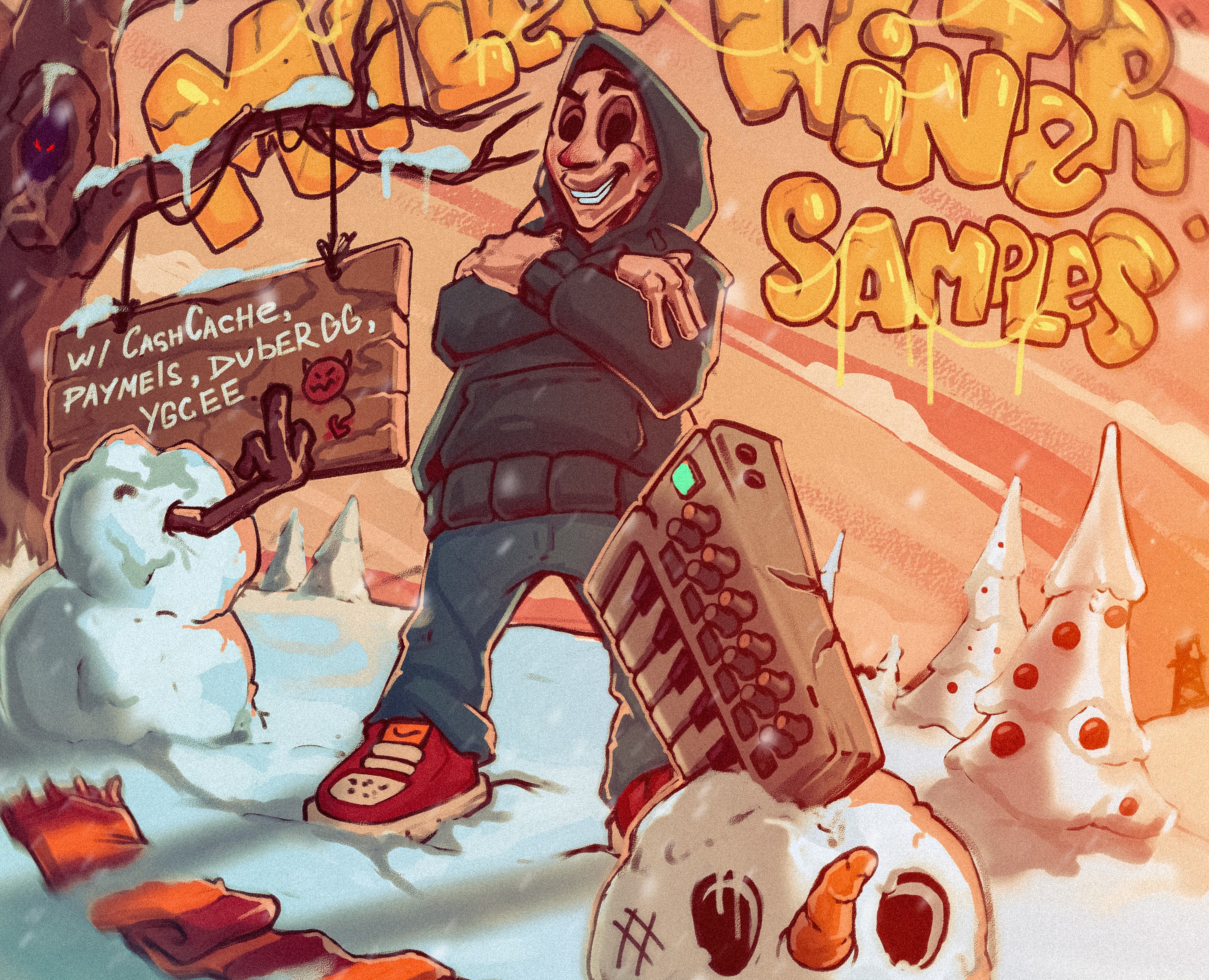 Snow Vibe — Иллюстрация на Dprofile