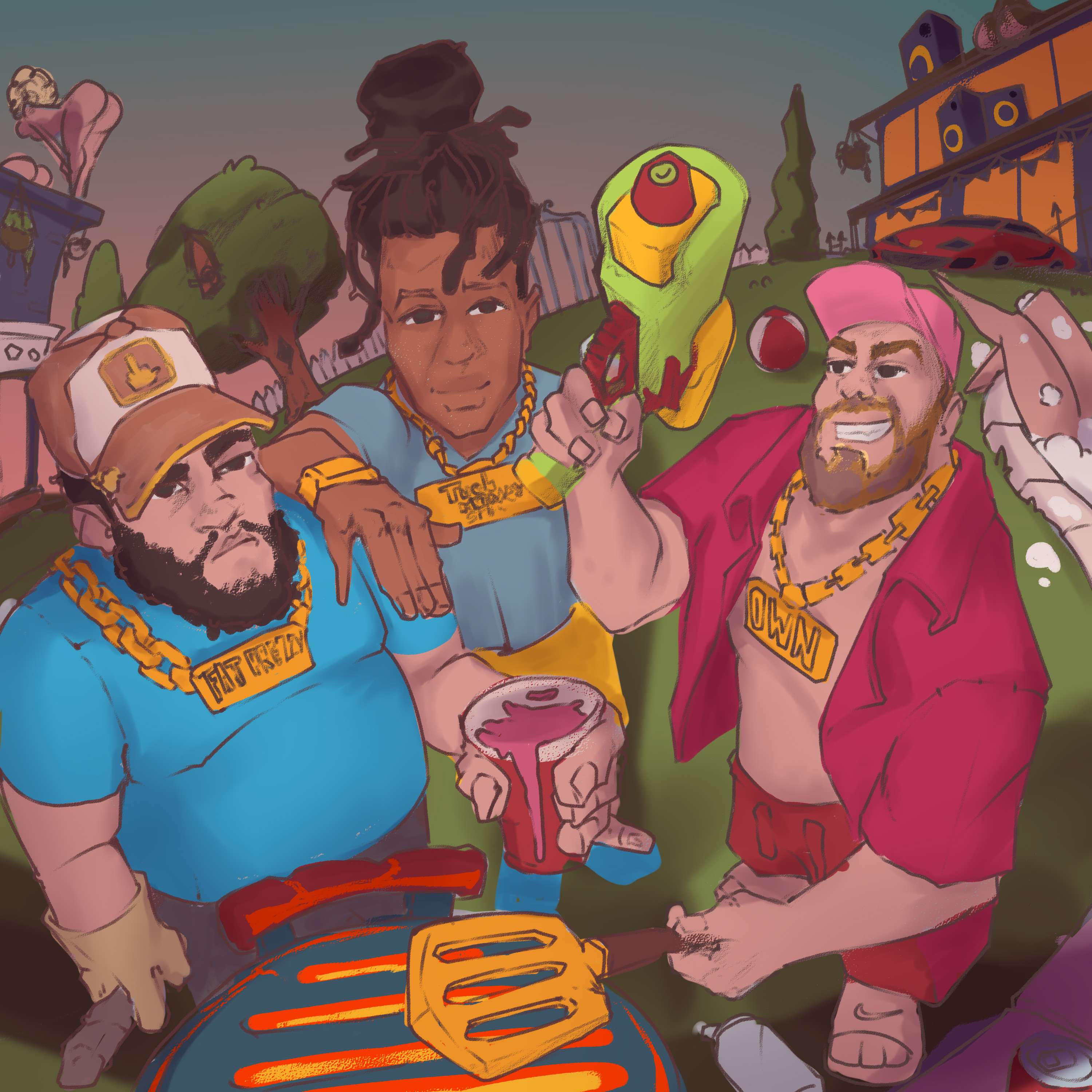 UP ALL NIGHT — Изображение №2 — Иллюстрация на Dprofile