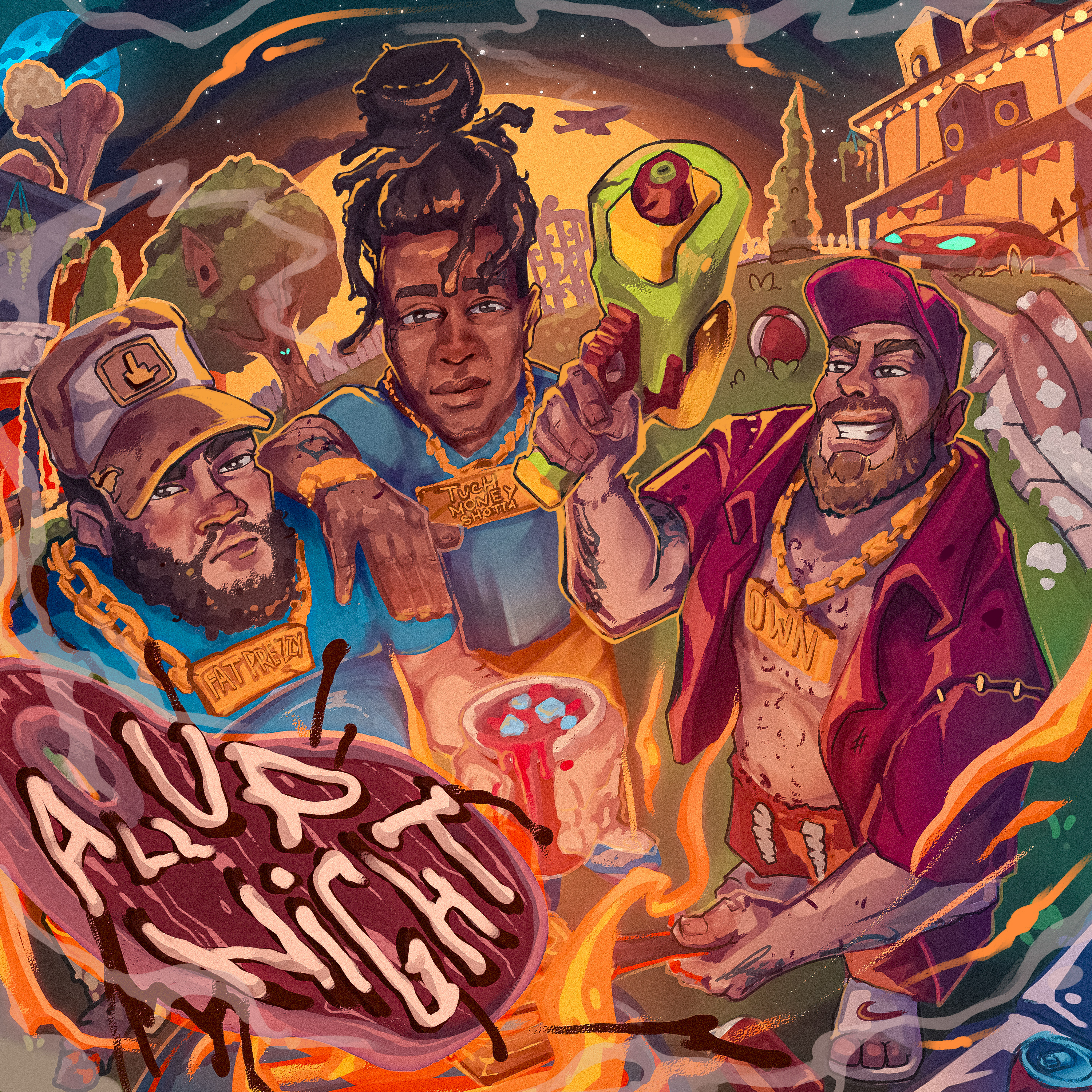 UP ALL NIGHT — Изображение №3 — Иллюстрация на Dprofile