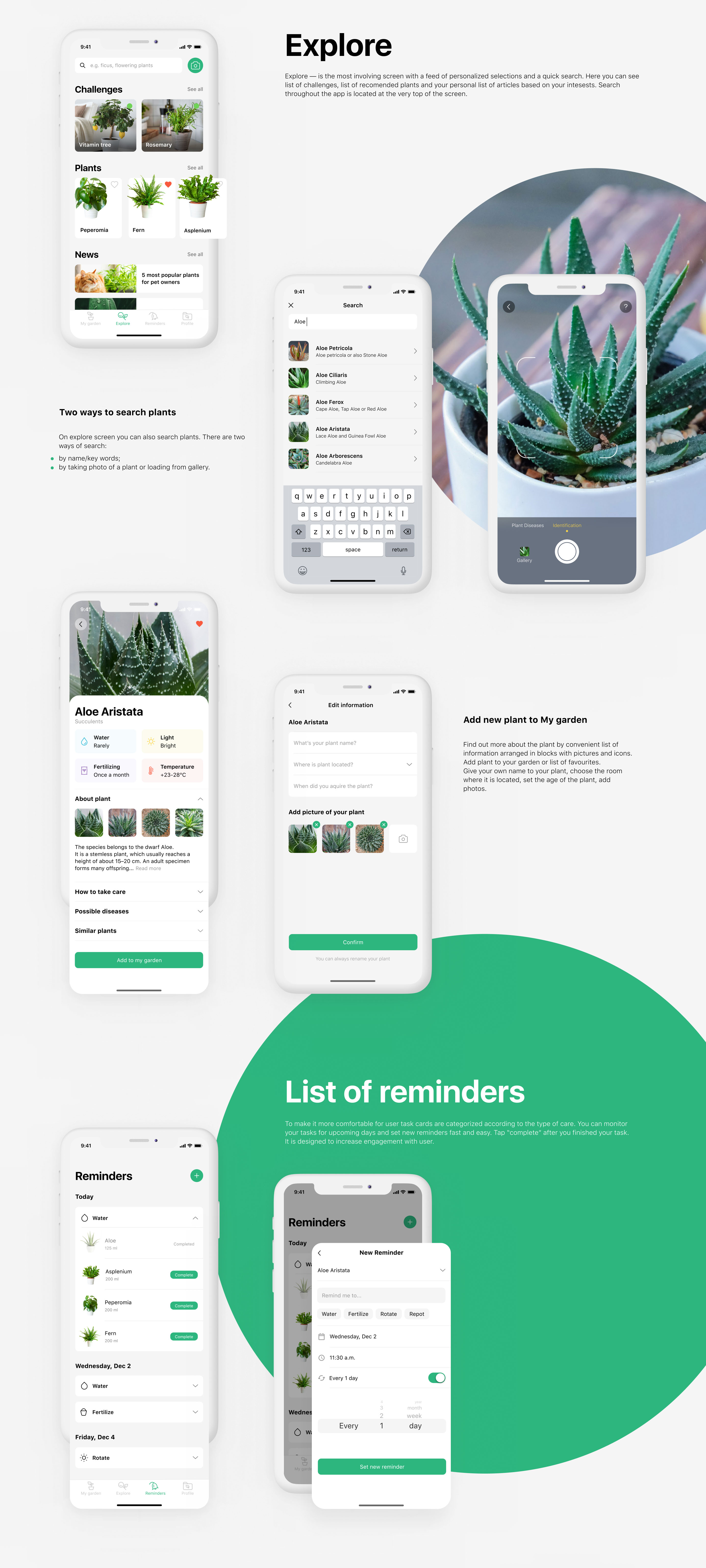 Plantapp — Изображение №10 — Интерфейсы на Dprofile