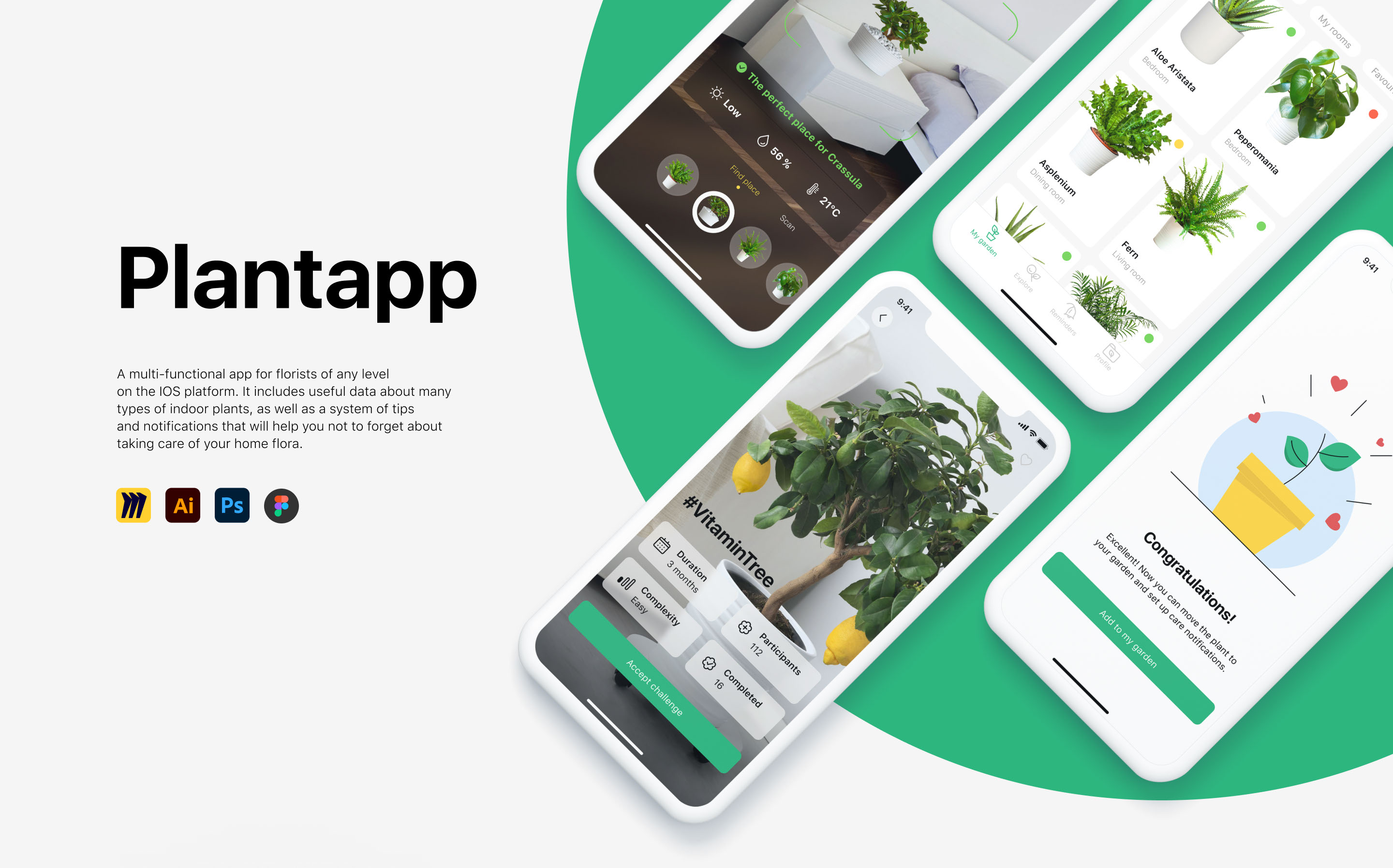 Plantapp — Изображение №1 — Интерфейсы на Dprofile