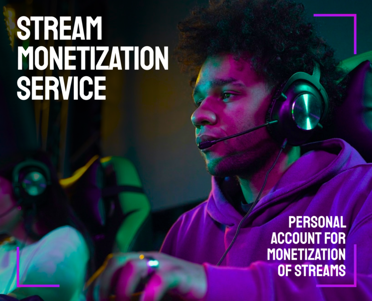 Stream Monetization service — Интерфейсы на Dprofile
