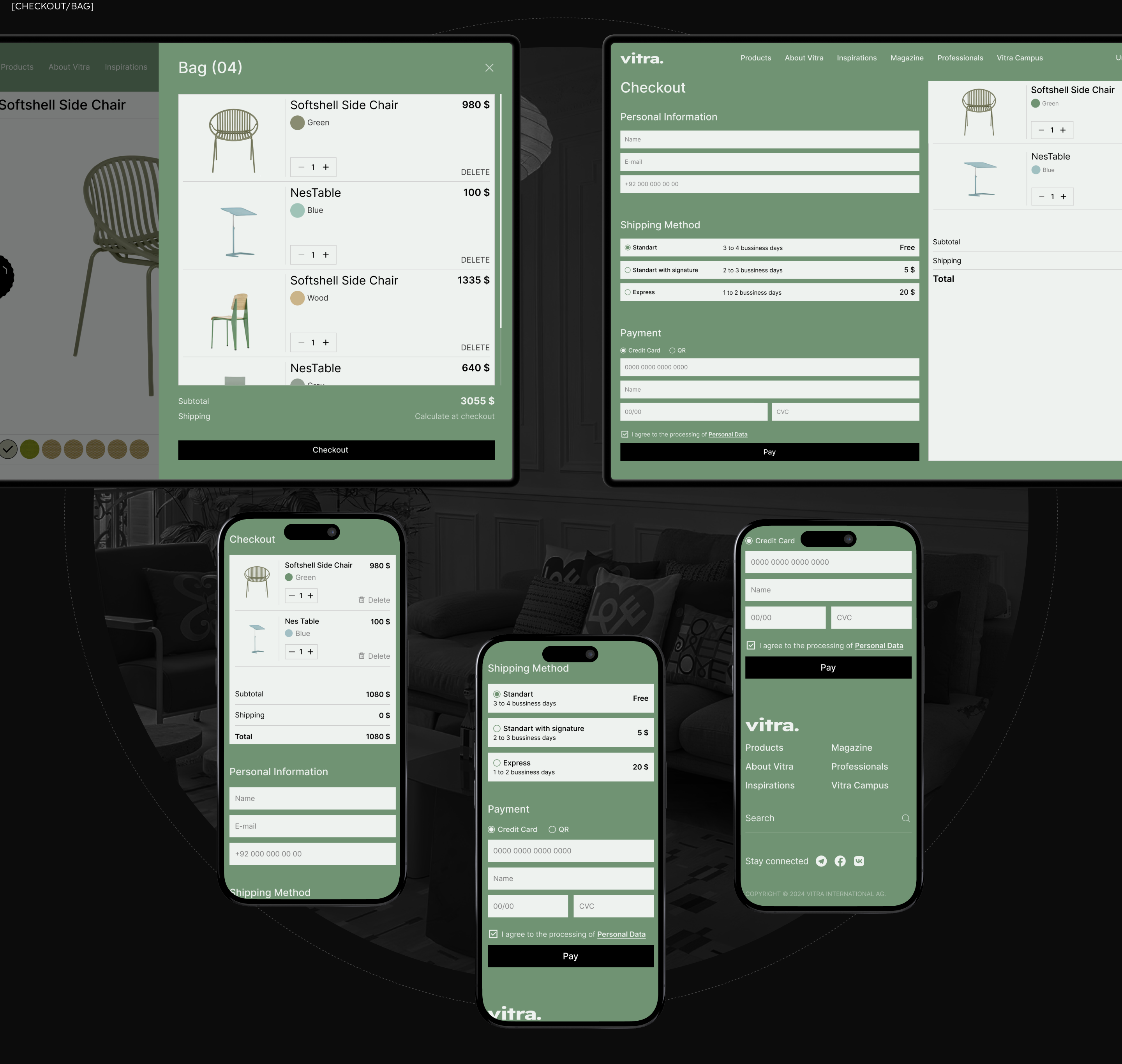 VITRA|Redesign concept — Изображение №9 — Интерфейсы на Dprofile
