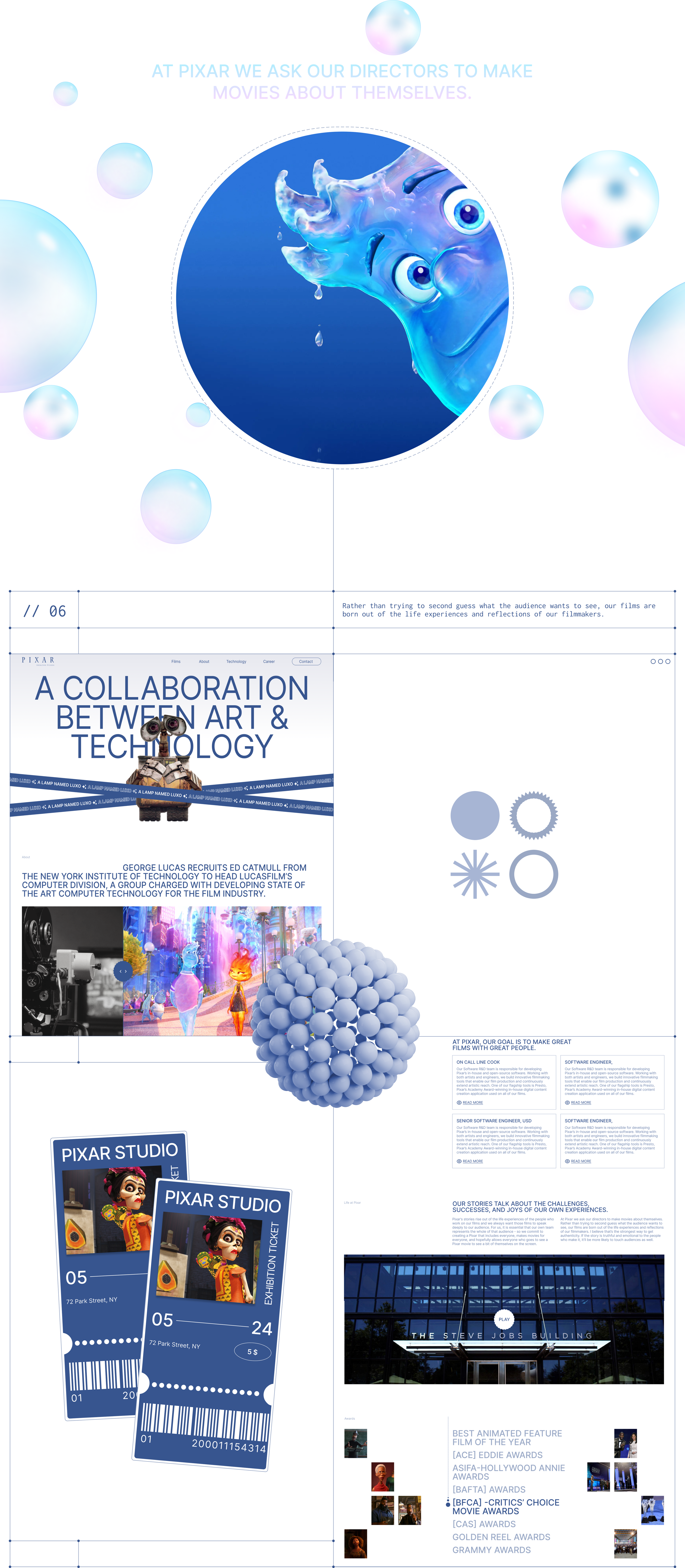 Pixar Animation Studio — Изображение №7 — Интерфейсы, Графика на Dprofile