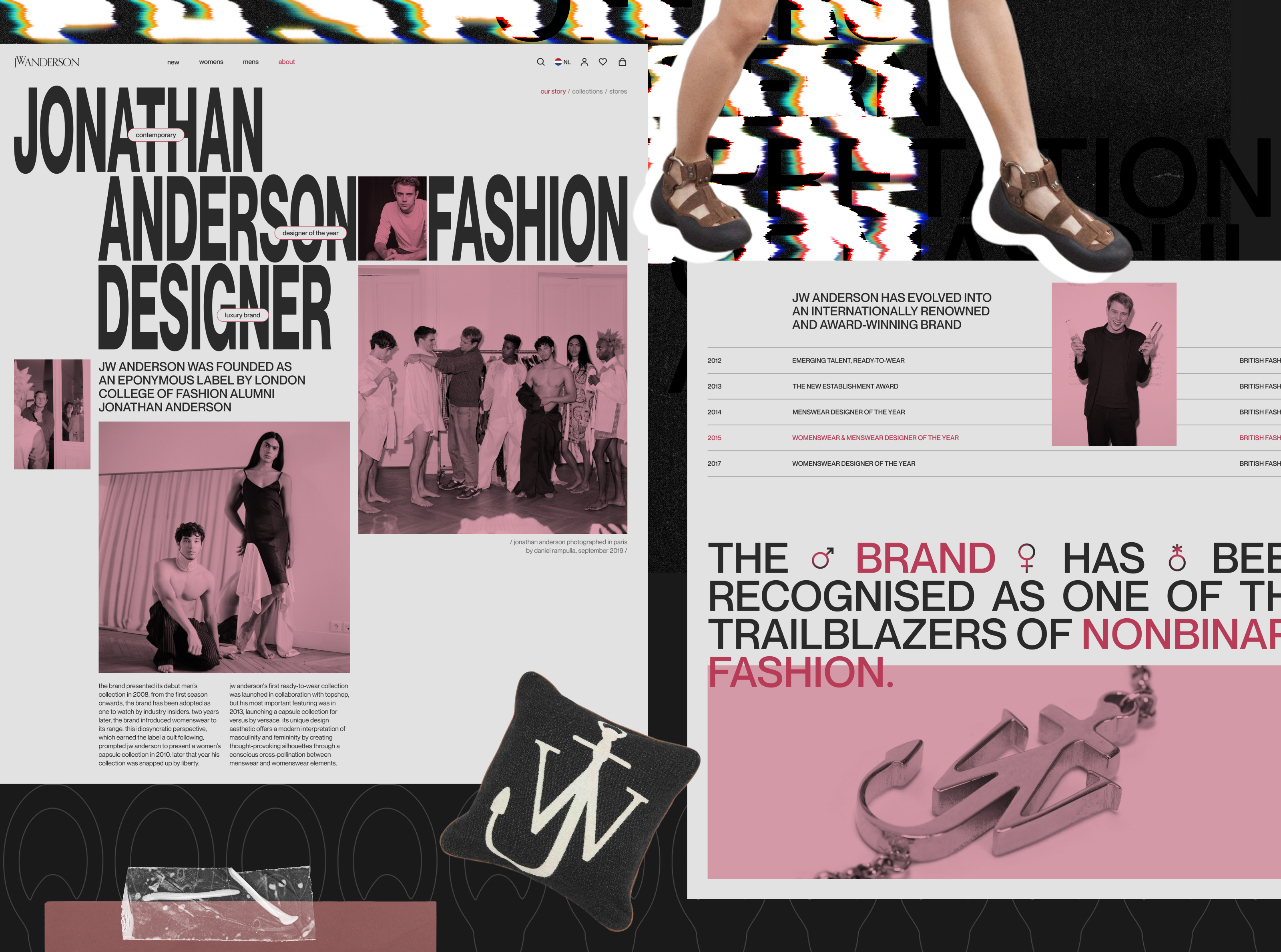 JW ANDERSON | E-commerce website redesign — Изображение №11 — Интерфейсы на Dprofile