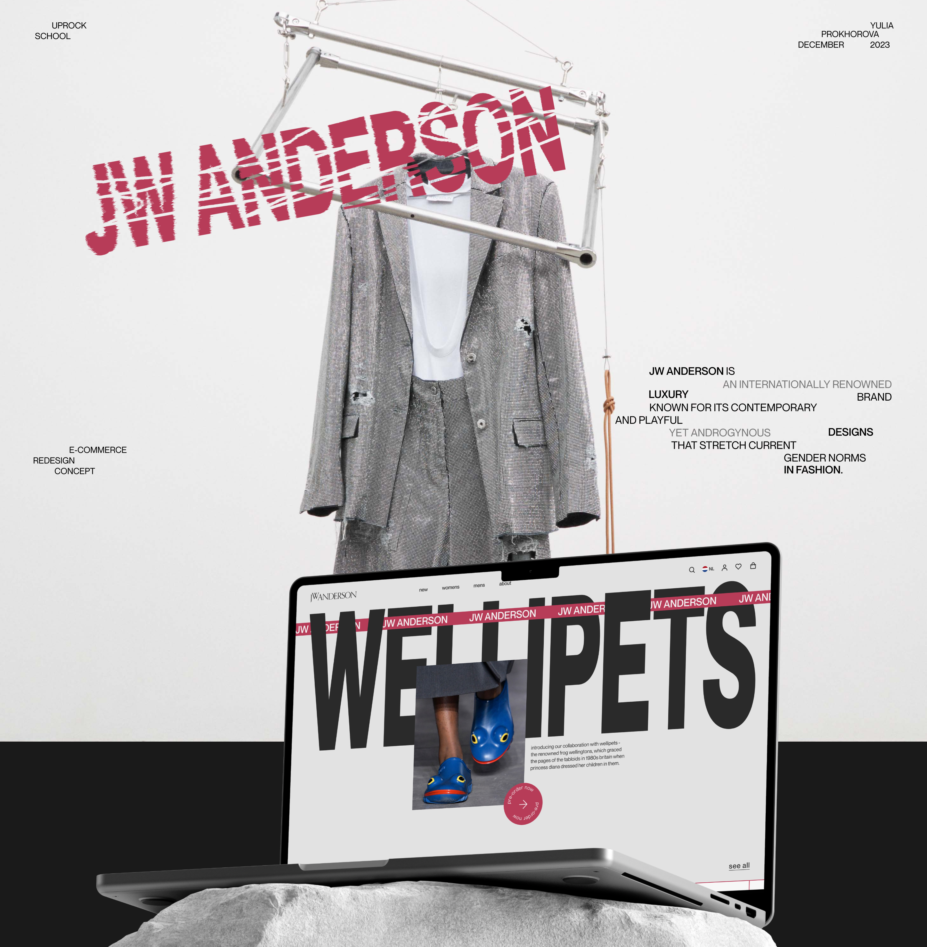 JW ANDERSON | E-commerce website redesign — Изображение №1 — Интерфейсы на Dprofile