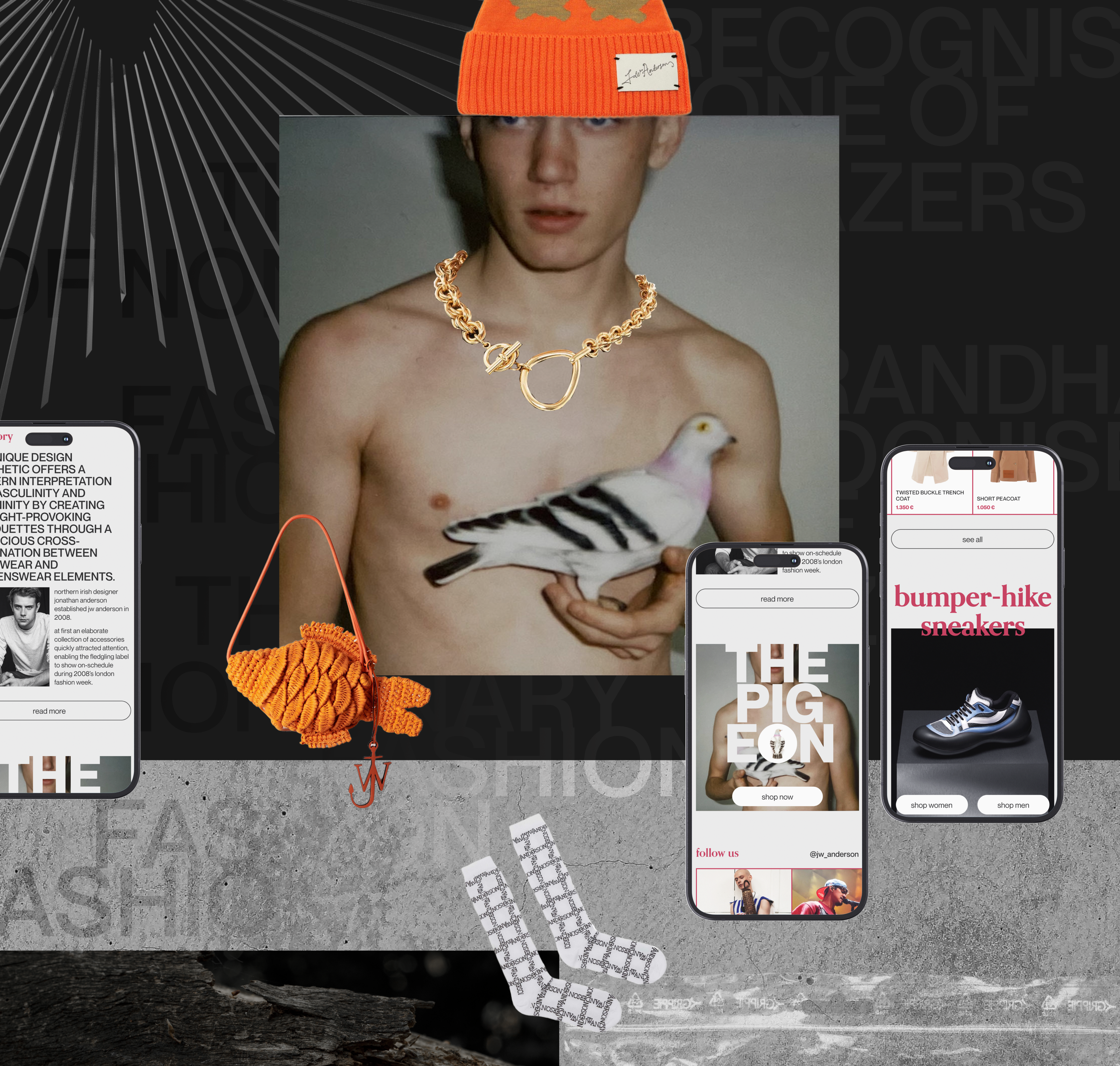 JW ANDERSON | E-commerce website redesign — Изображение №3 — Интерфейсы на Dprofile