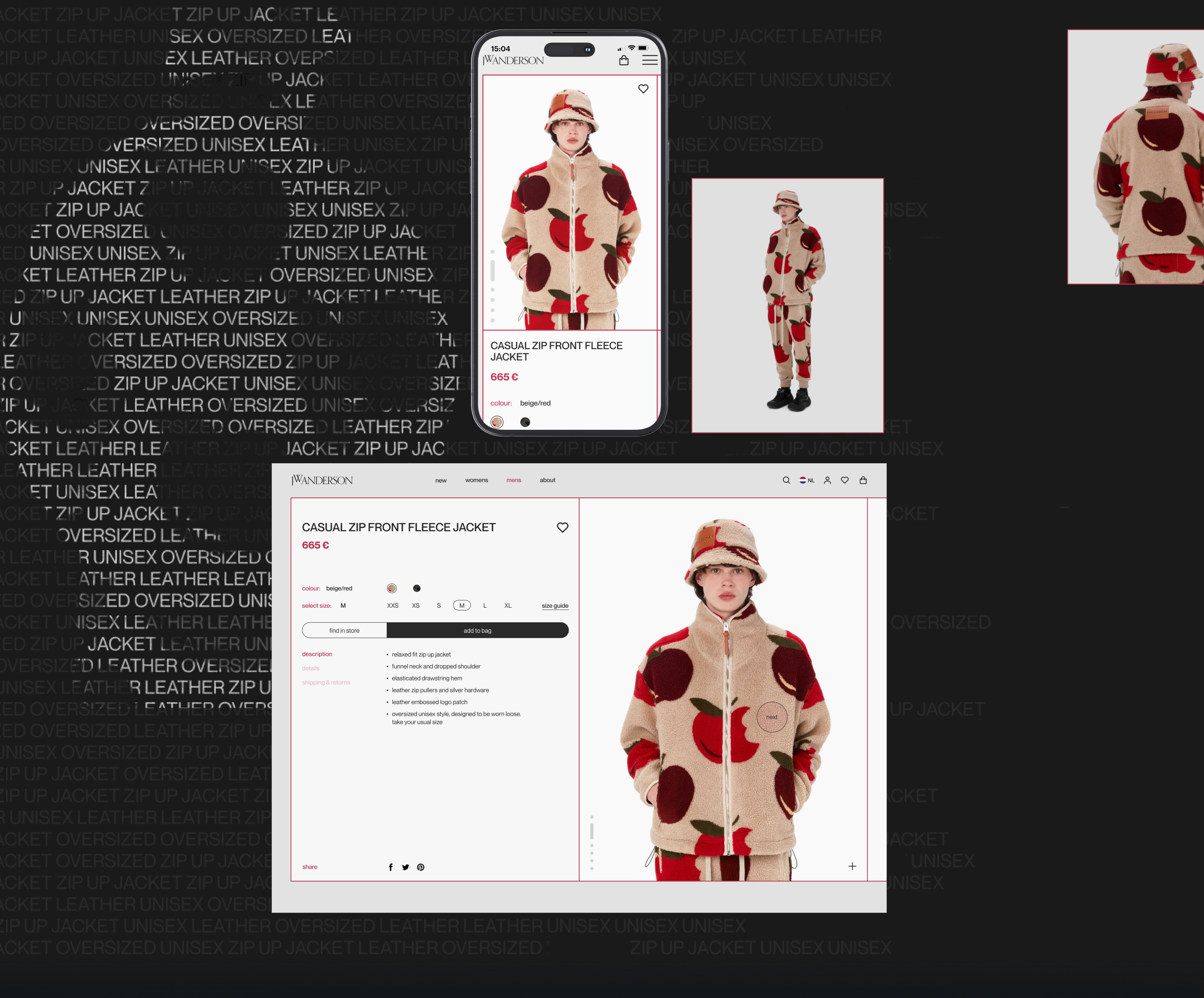 JW ANDERSON | E-commerce website redesign — Изображение №7 — Интерфейсы на Dprofile
