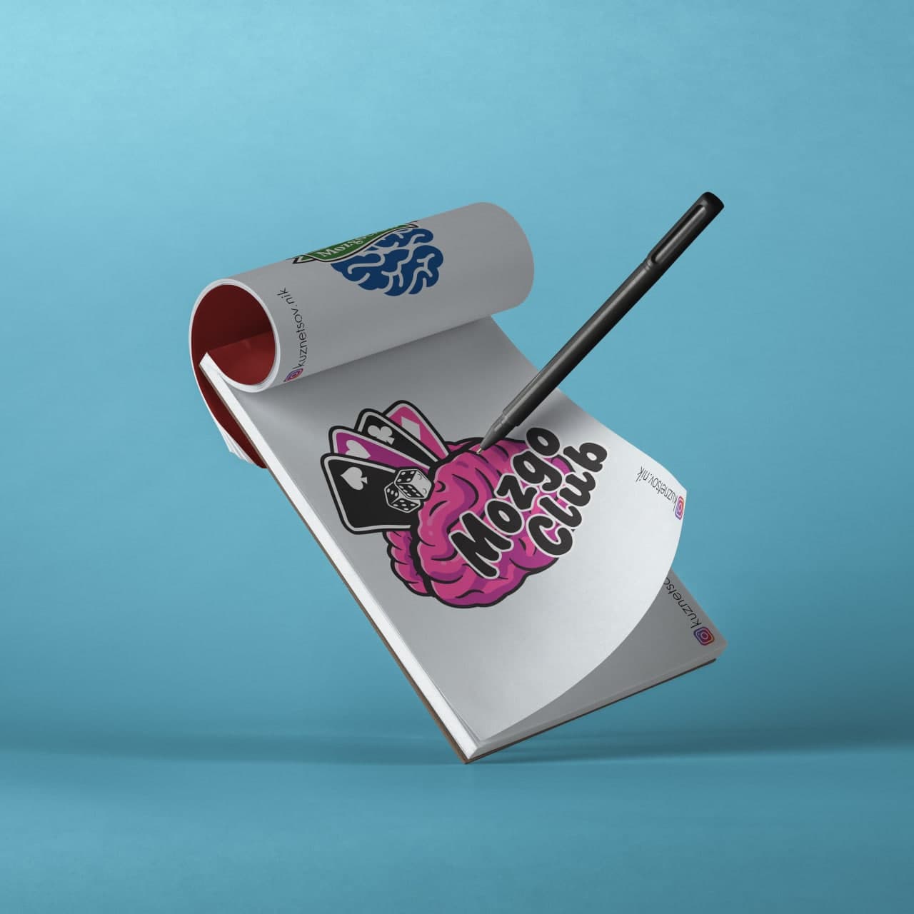 Покер-клуб "Mozgoclub" 🧠 — Изображение №4 — Брендинг на Dprofile