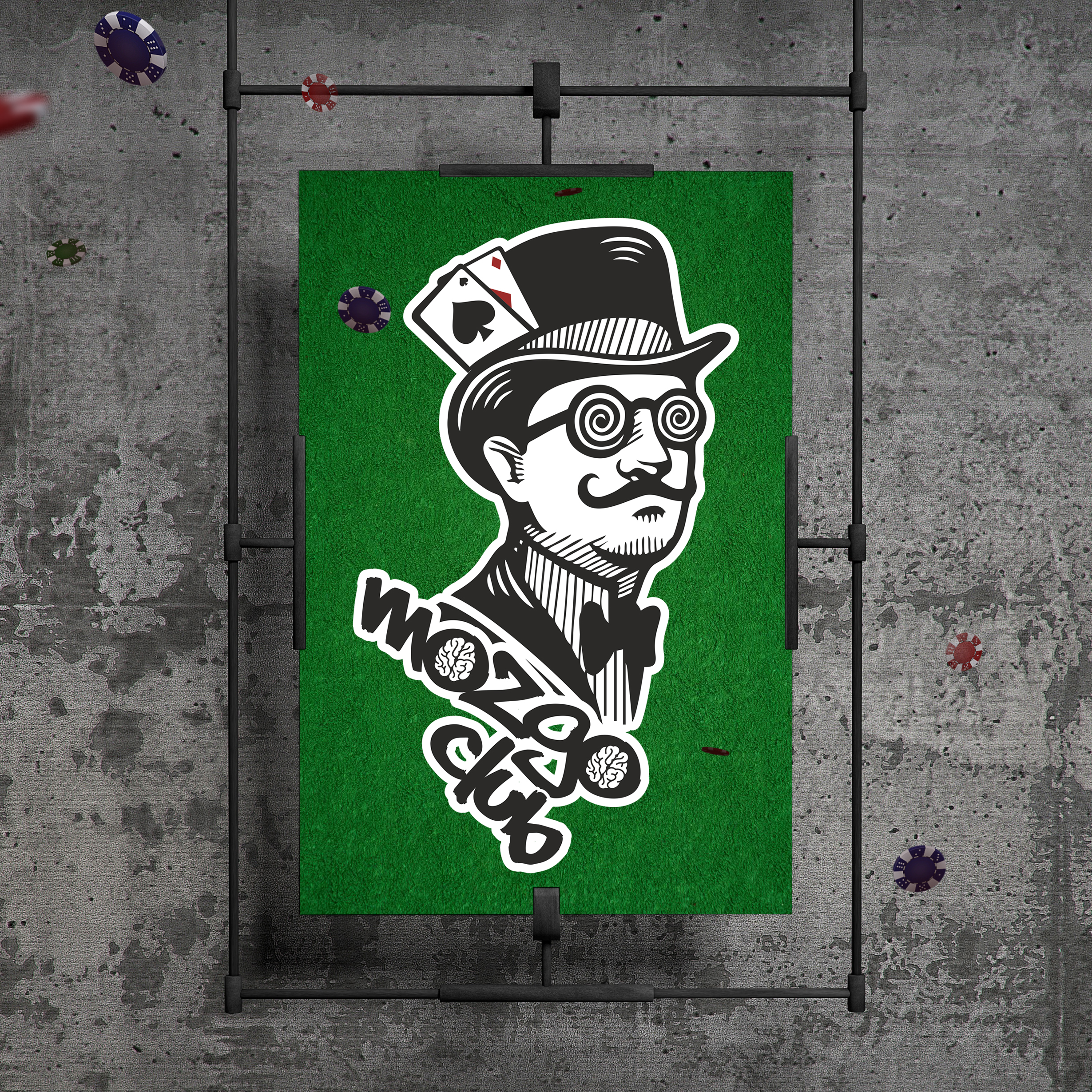 Покер-клуб "Mozgoclub" 🧠 — Изображение №21 — Брендинг на Dprofile