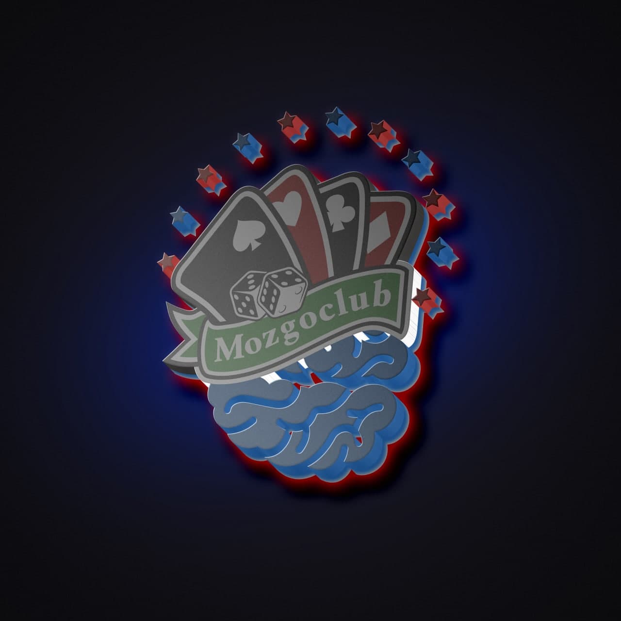 Покер-клуб "Mozgoclub" 🧠 — Изображение №5 — Брендинг на Dprofile
