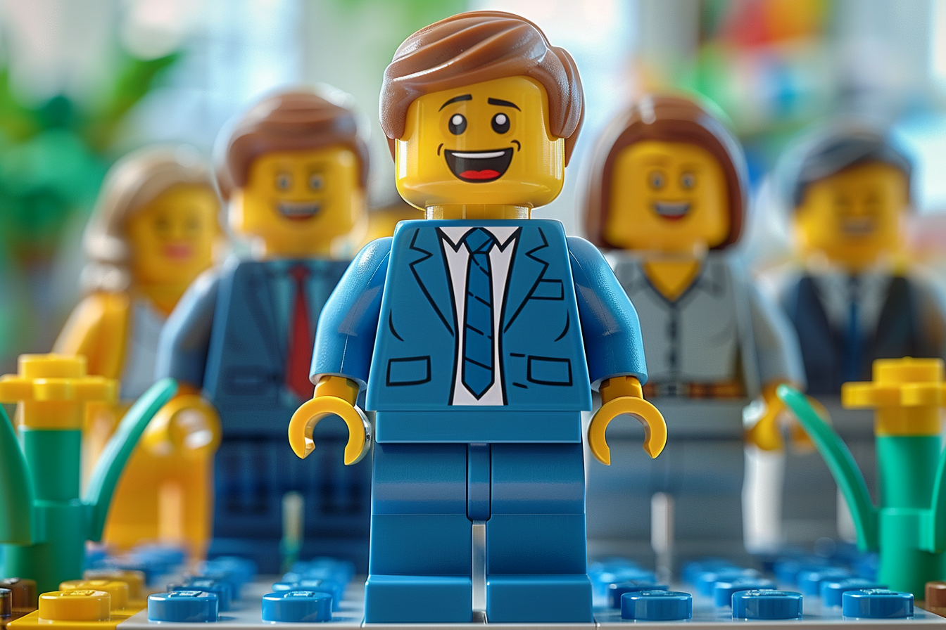 "Lego-Office" 🔔 — Изображение №2 — Брендинг, Иллюстрация на Dprofile