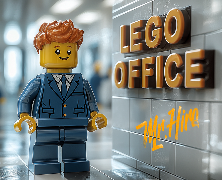 "Lego-Office" 🔔 — Брендинг, Иллюстрация на Dprofile
