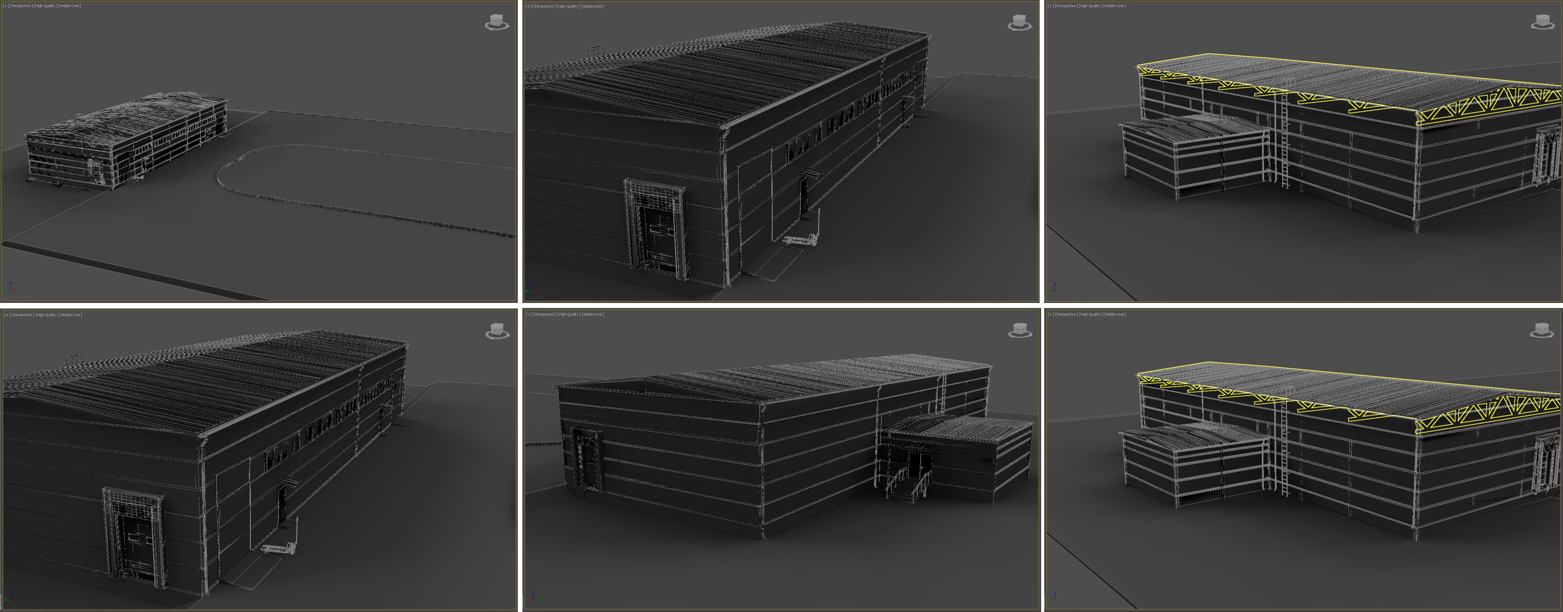 3D Промкомбинат 🏭 — Изображение №8 — Иллюстрация, 3D на Dprofile