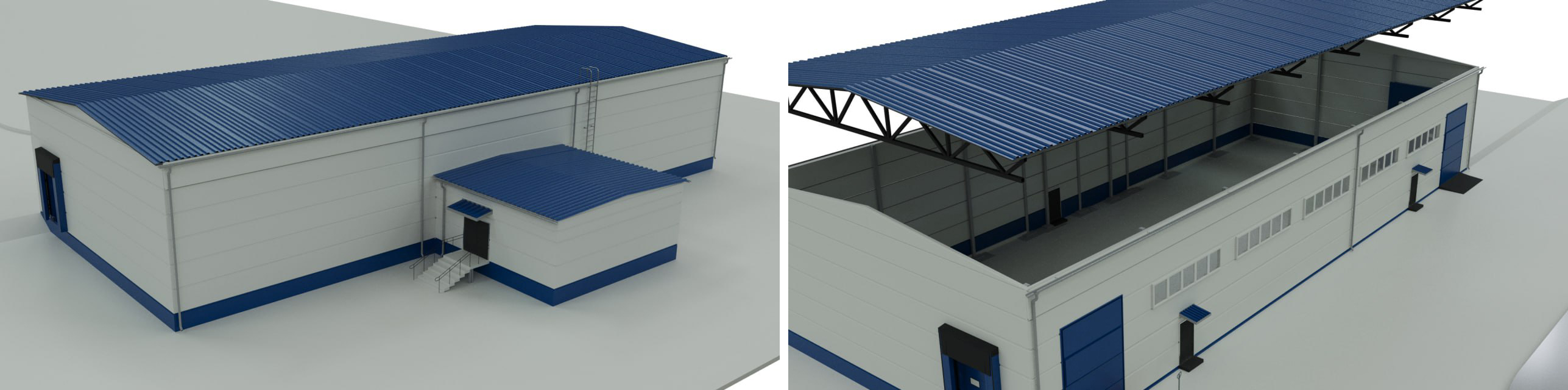 3D Промкомбинат 🏭 — Изображение №10 — Иллюстрация, 3D на Dprofile