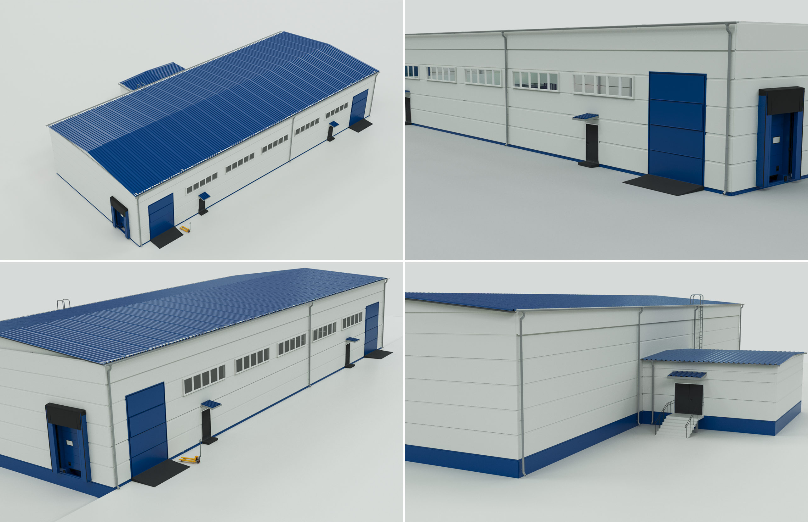 3D Промкомбинат 🏭 — Изображение №1 — Иллюстрация, 3D на Dprofile