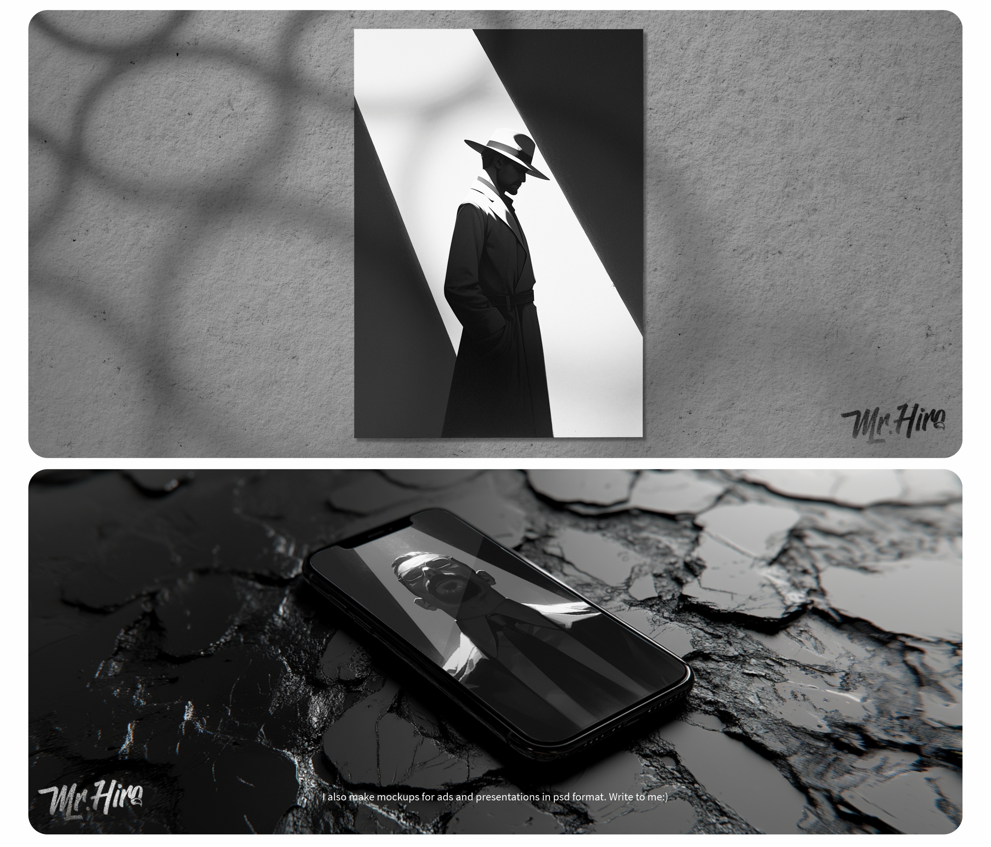 Black & White 🔲 — Изображение №6 — Иллюстрация на Dprofile