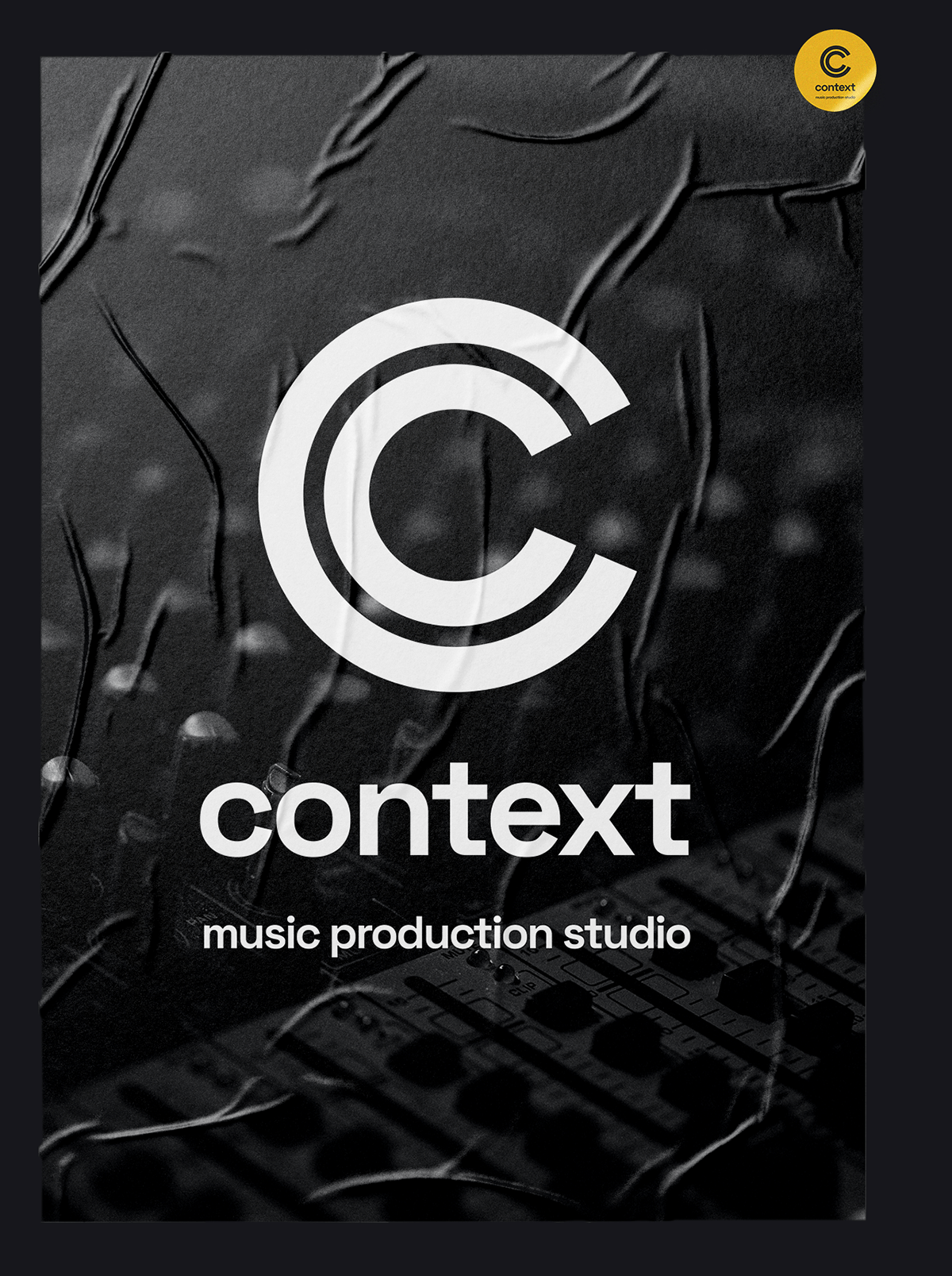 Music production studio logo «CONTEXT» — Изображение №18 — Брендинг, Анимация на Dprofile