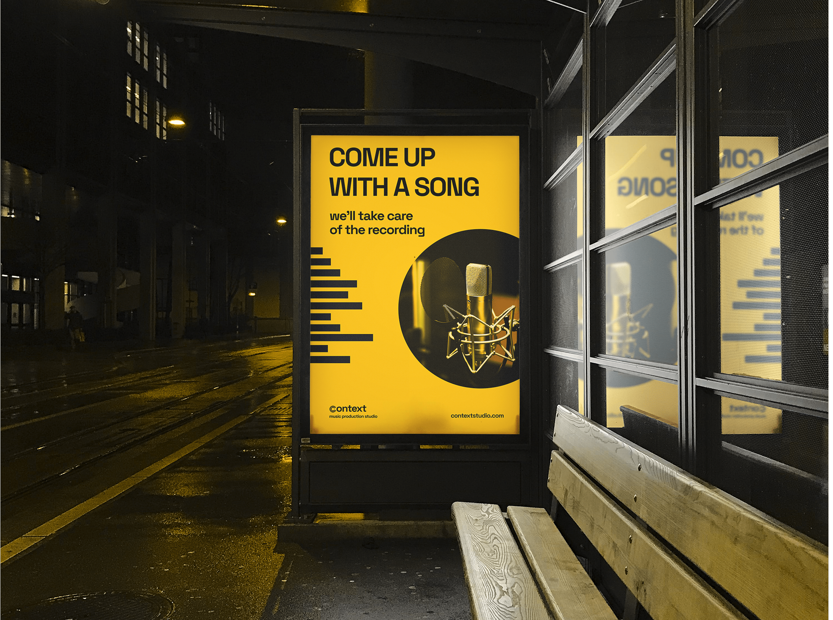 Music production studio logo «CONTEXT» — Изображение №15 — Брендинг, Анимация на Dprofile