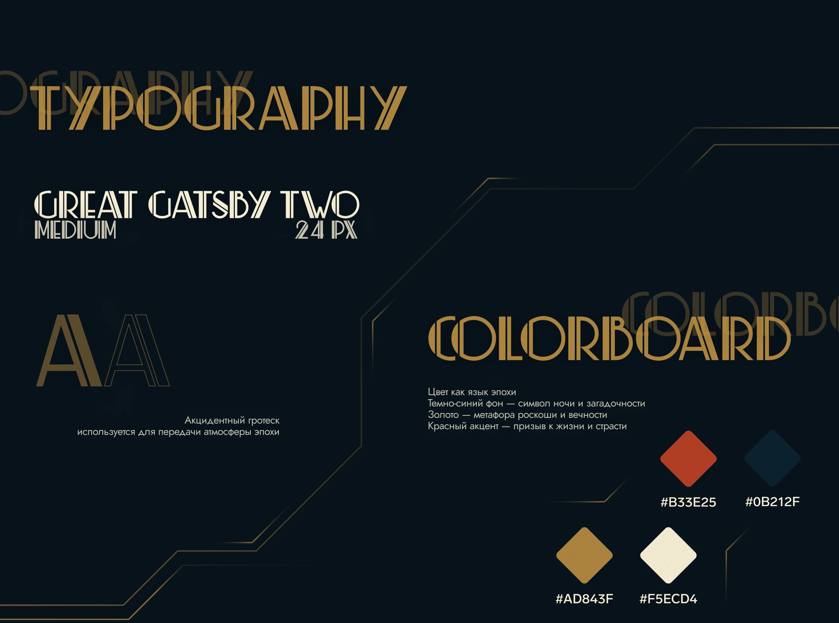 ART DECO | Тематические карты — Изображение №11 — Брендинг, Иллюстрация на Dprofile