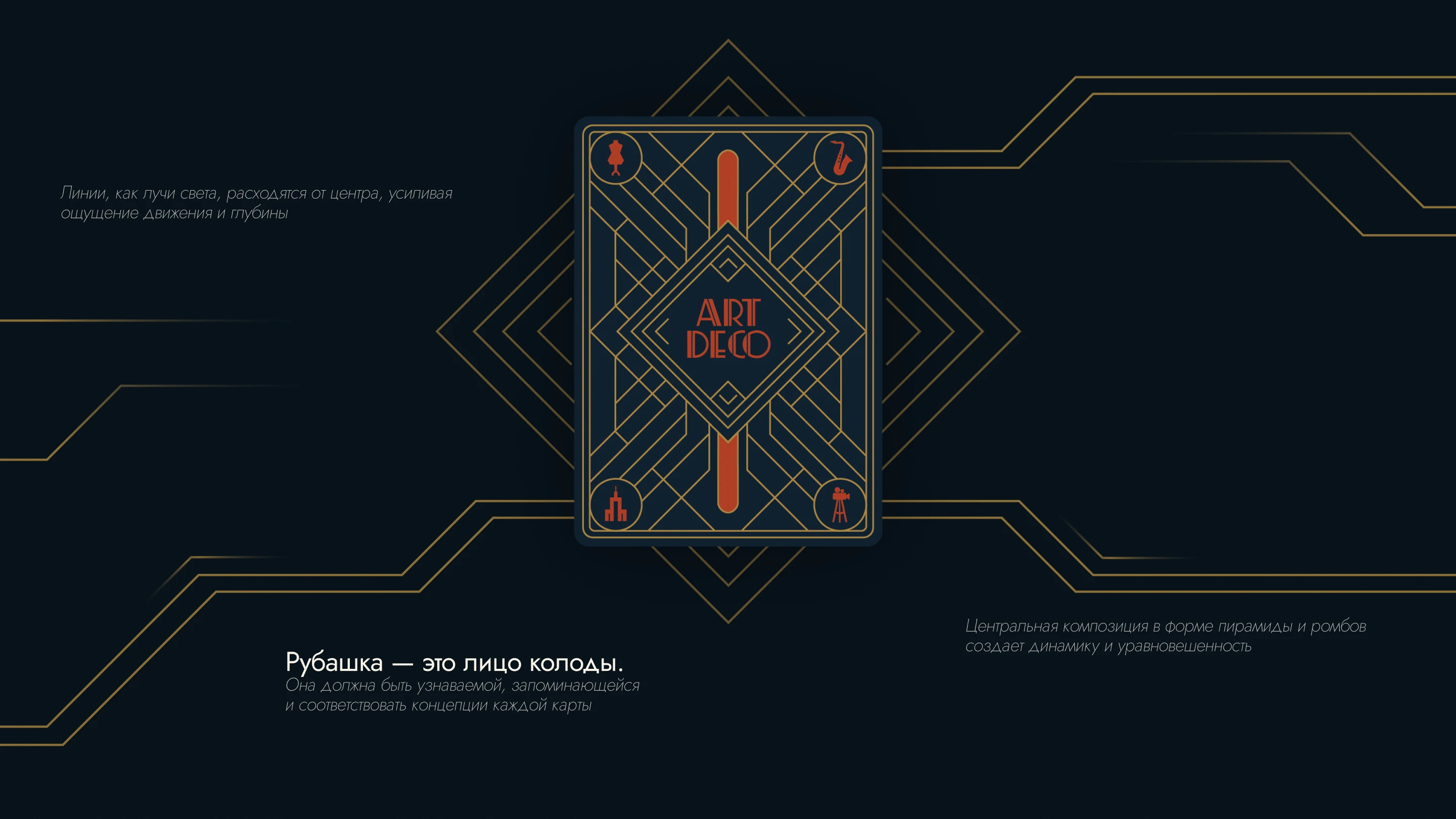 ART DECO | Тематические карты — Изображение №13 — Брендинг, Иллюстрация на Dprofile