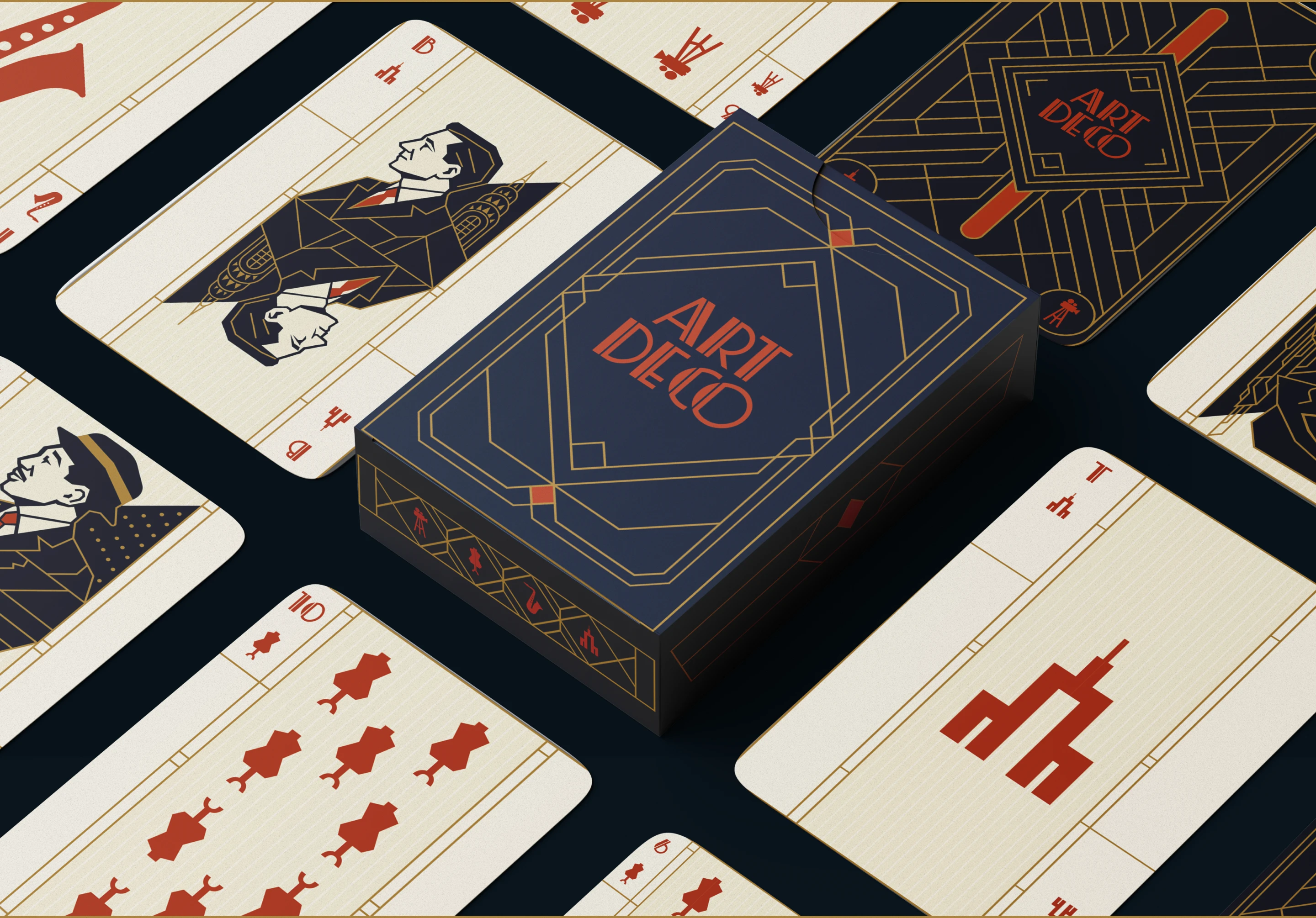 ART DECO | Тематические карты — Изображение №15 — Брендинг, Иллюстрация на Dprofile