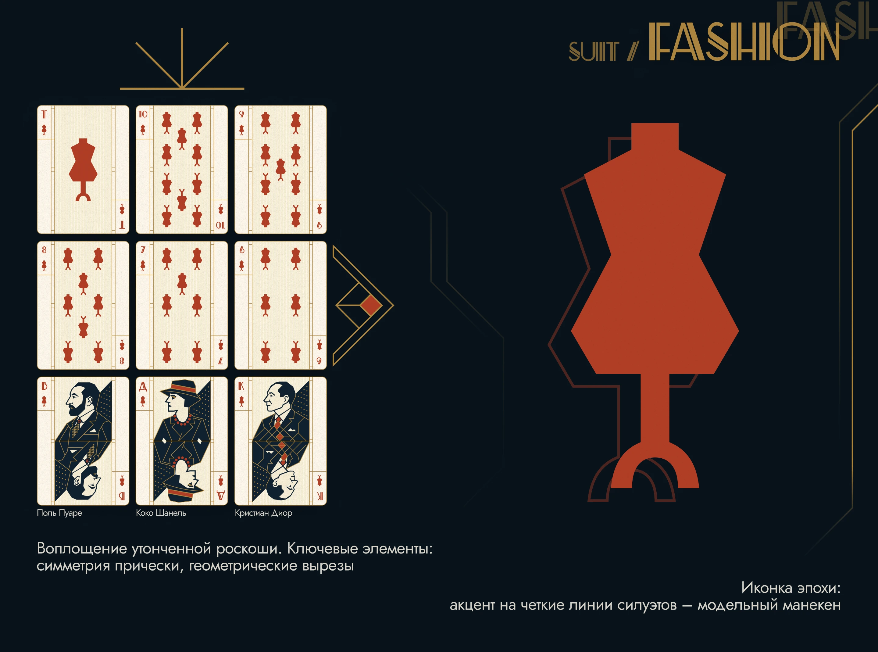 ART DECO | Тематические карты — Изображение №8 — Брендинг, Иллюстрация на Dprofile