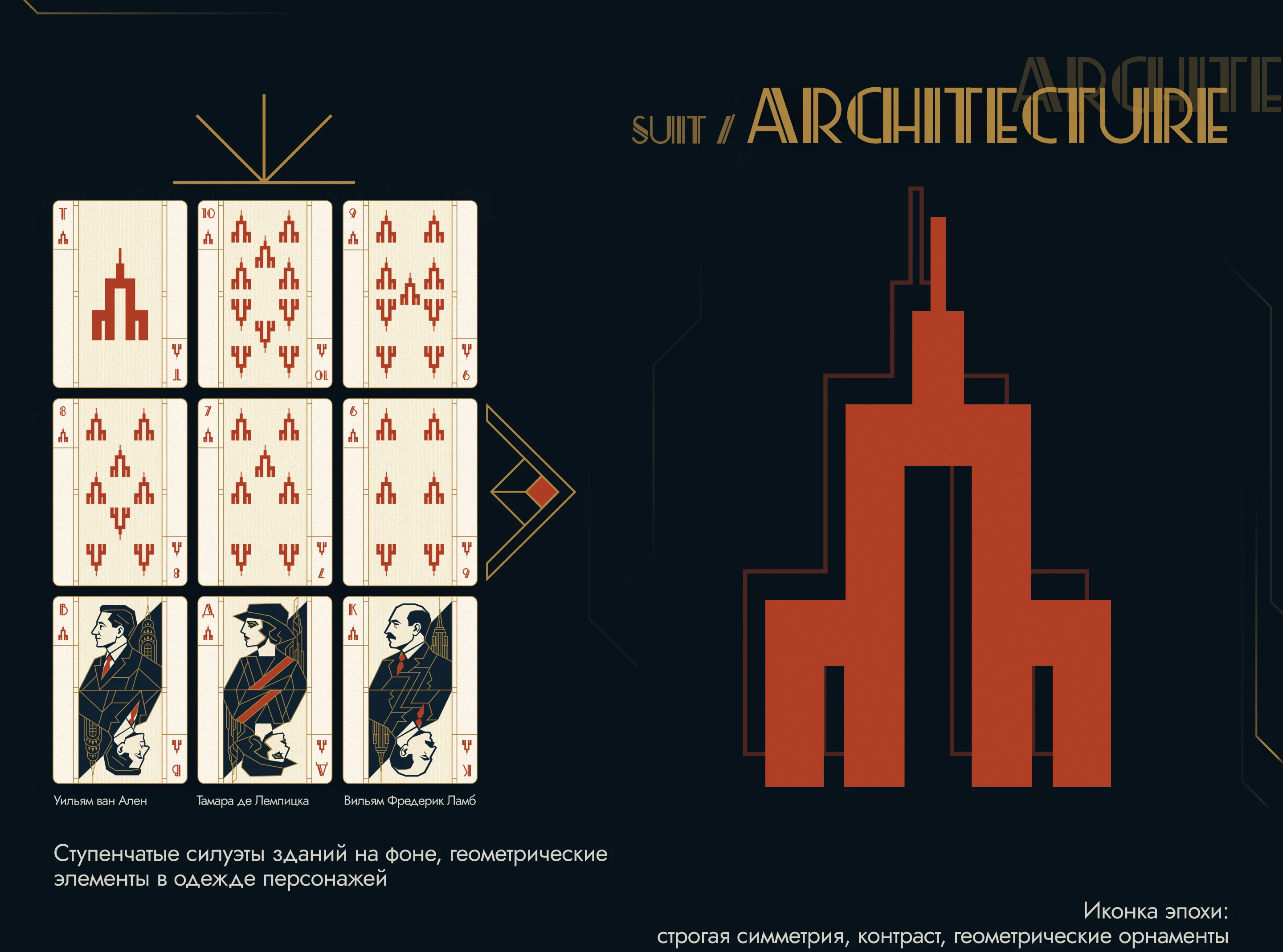ART DECO | Тематические карты — Изображение №10 — Брендинг, Иллюстрация на Dprofile