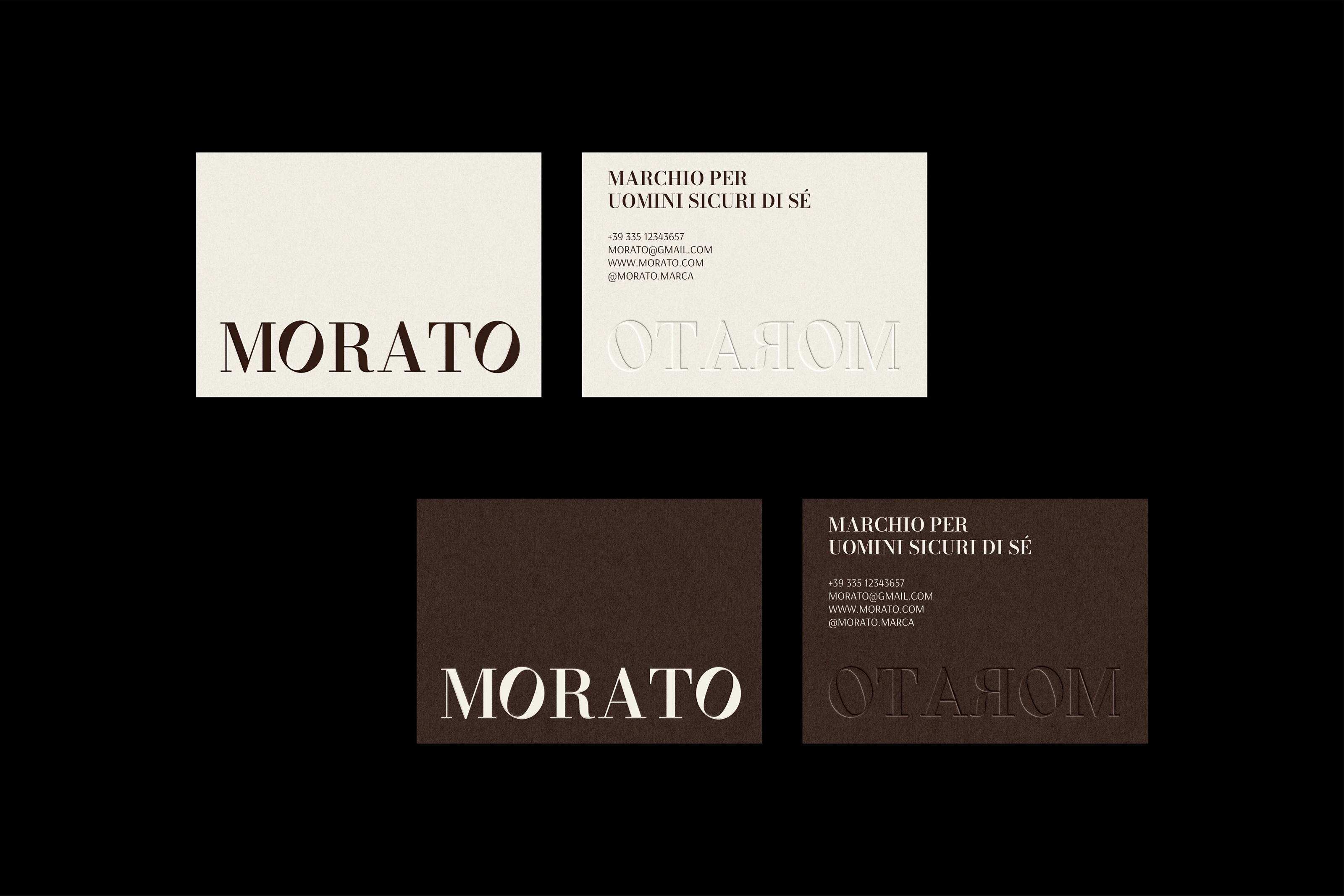 MORATO|АЙДЕНТИКА ДЛЯ БРЕНДА МУЖСКОЙ ОДЕЖДЫ — Изображение №4 — Брендинг на Dprofile