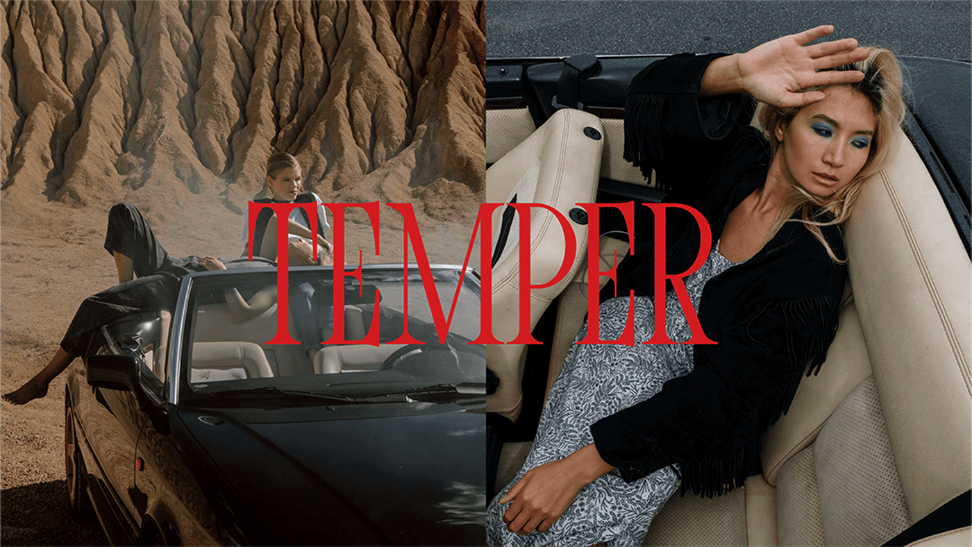 TEMPER / БРЕНДИНГ ДЛЯ ЖЕНСКОЙ ОДЕЖДЫ — Изображение №1 — Брендинг на Dprofile