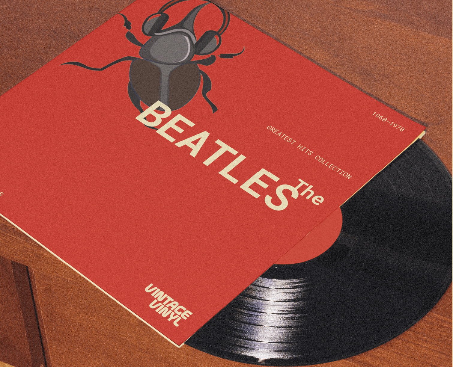 VINTAGE VINYL / АЙДЕНТИКА ДЛЯ БРЕНДА ВИНИЛОВЫХ ПЛАСТИНОК на Dprofile