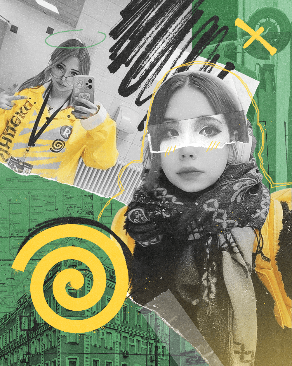 Коллажи для Большой Город совместно с Яндекс.Еда — Изображение №5 — Иллюстрация, Графика на Dprofile
