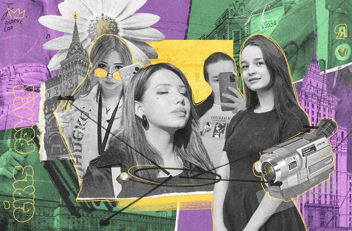 Коллажи для Большой Город совместно с Яндекс.Еда — Изображение №2 — Иллюстрация, Графика на Dprofile