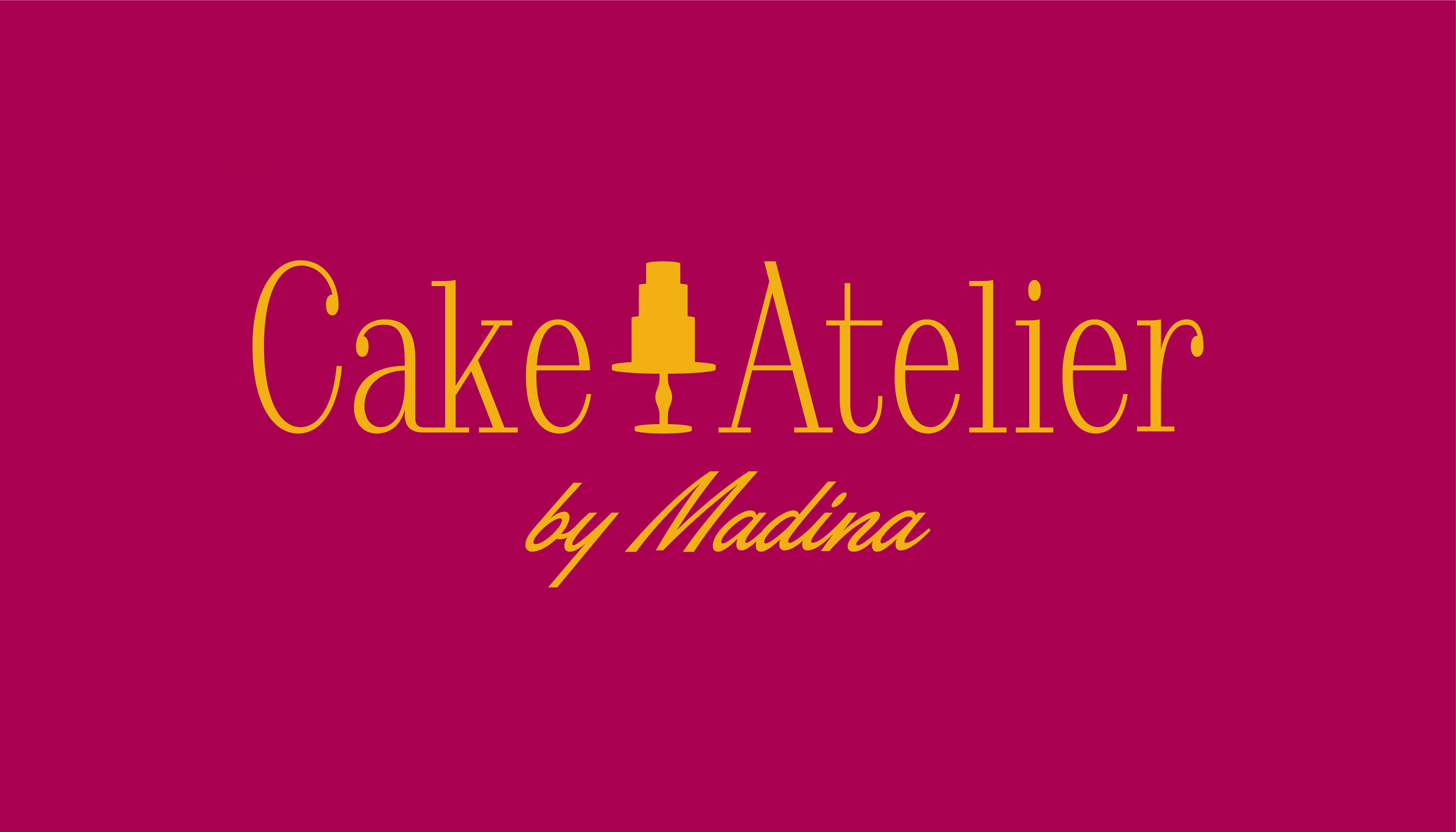 Логотип Cake Atelier by Madina — Изображение №1 — Брендинг, Графика на Dprofile