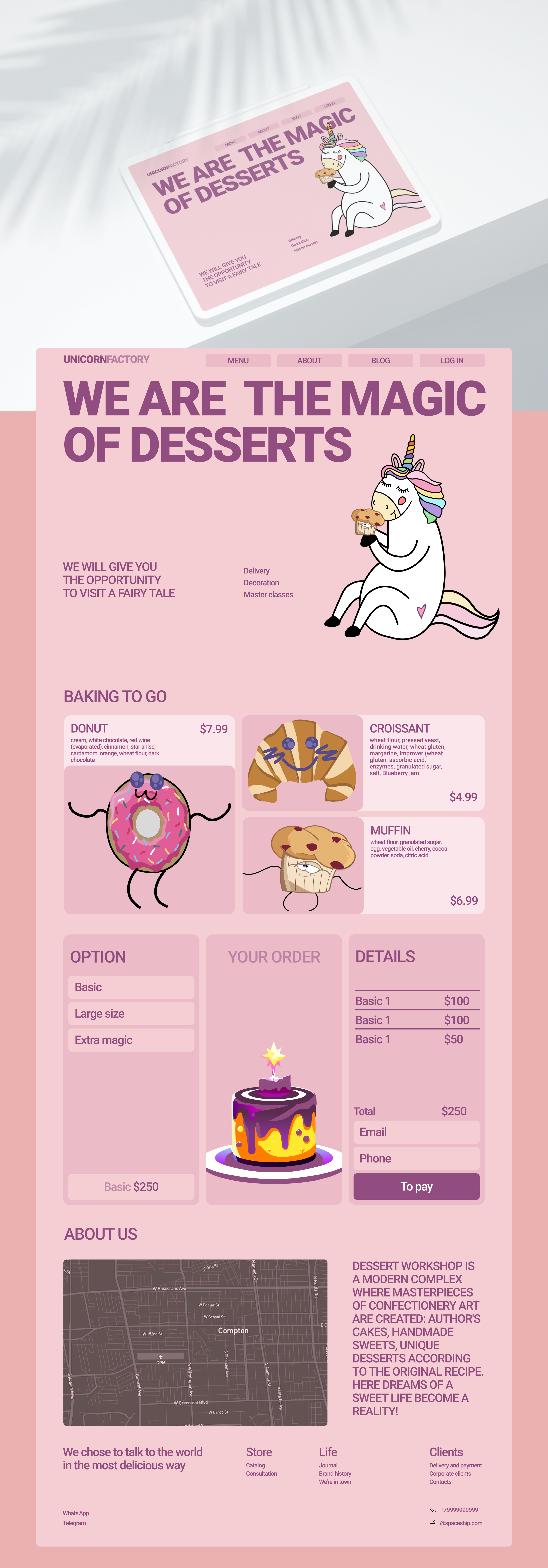 UnicornFactory — Изображение №4 — Интерфейсы, Брендинг на Dprofile
