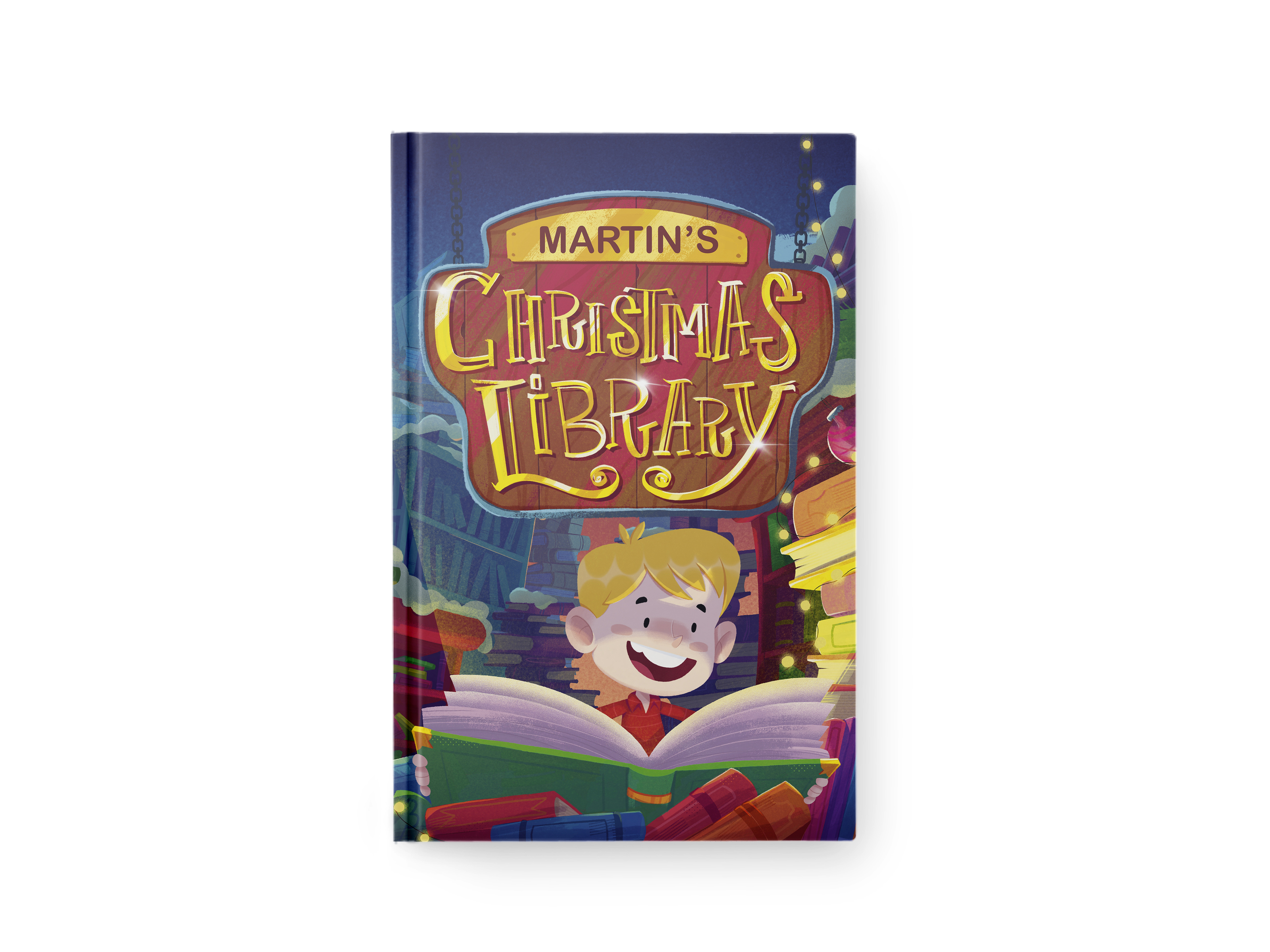 Christmas Library — Изображение №2 — Иллюстрация на Dprofile