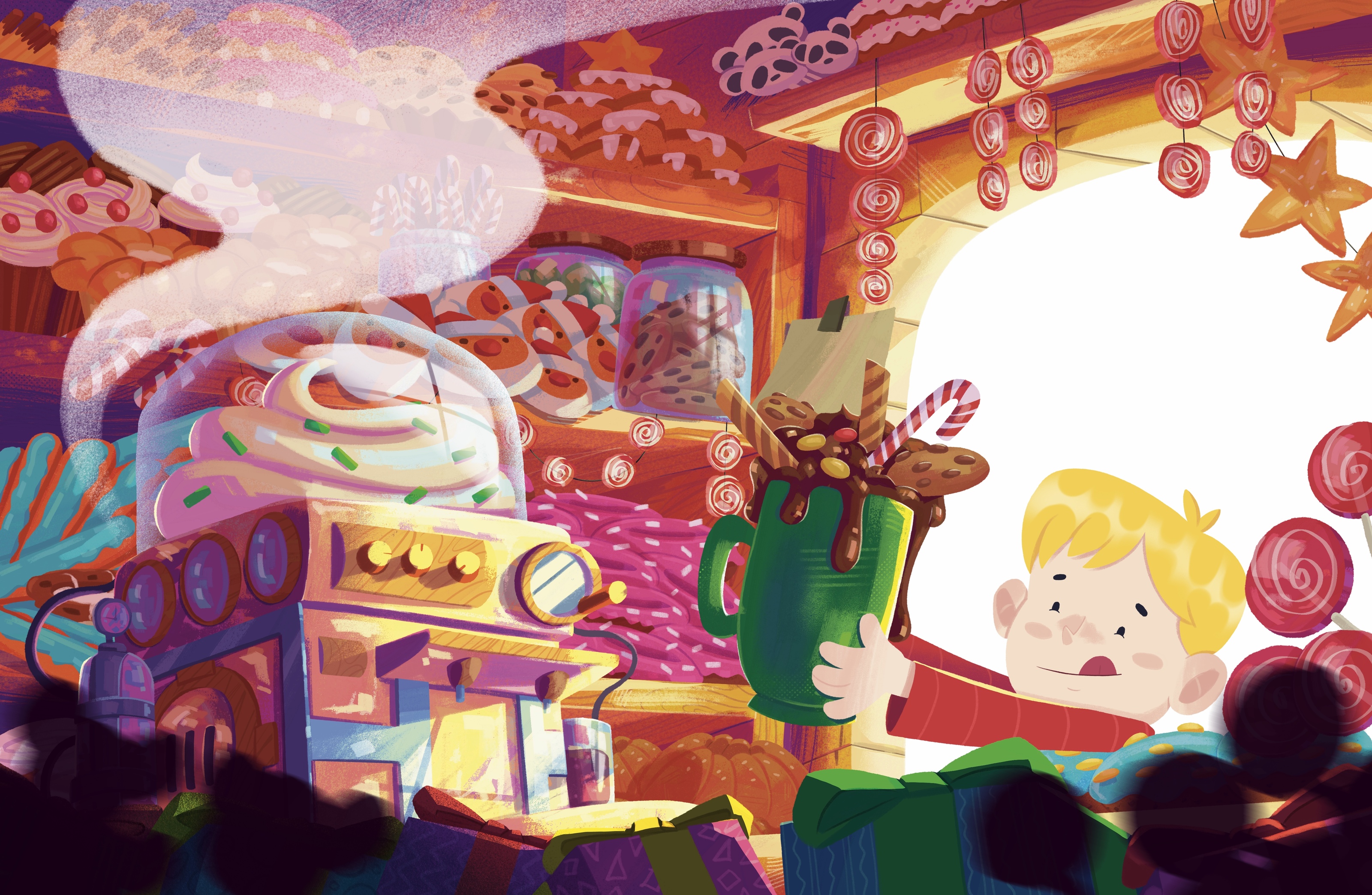 Christmas Library — Изображение №13 — Иллюстрация на Dprofile