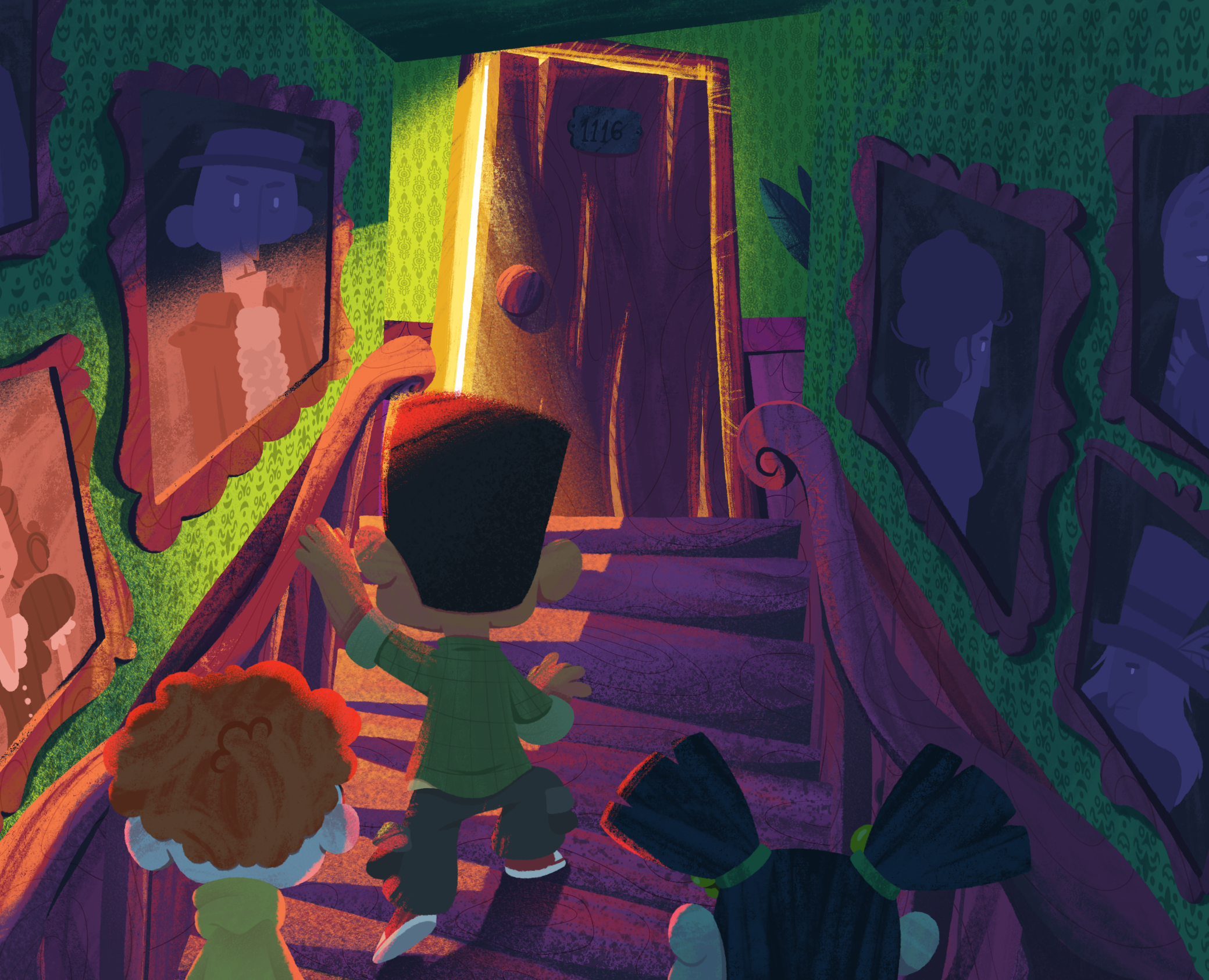 House of strange doors — Иллюстрация на Dprofile