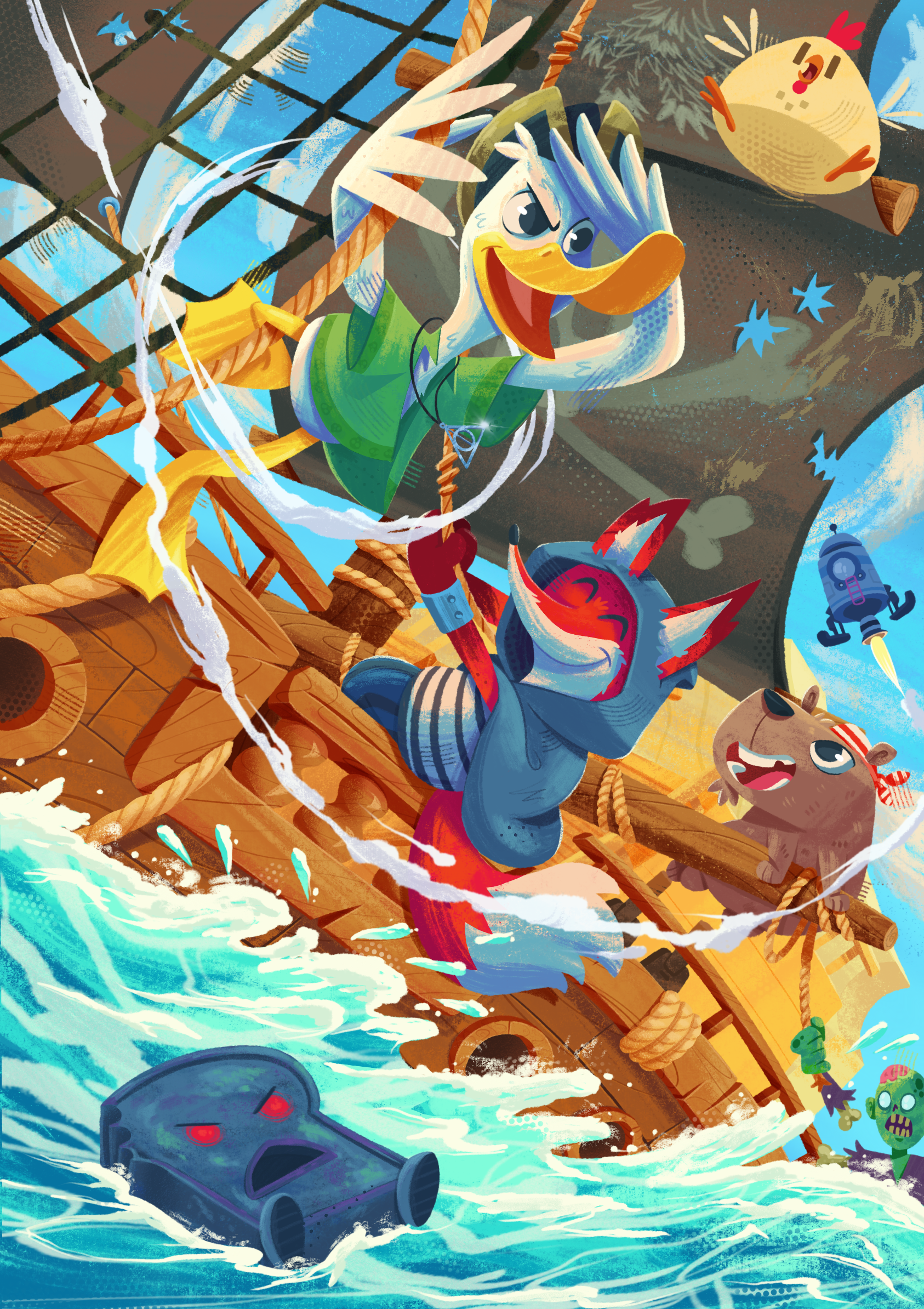 Gold of the Pirate King — Изображение №4 — Иллюстрация на Dprofile